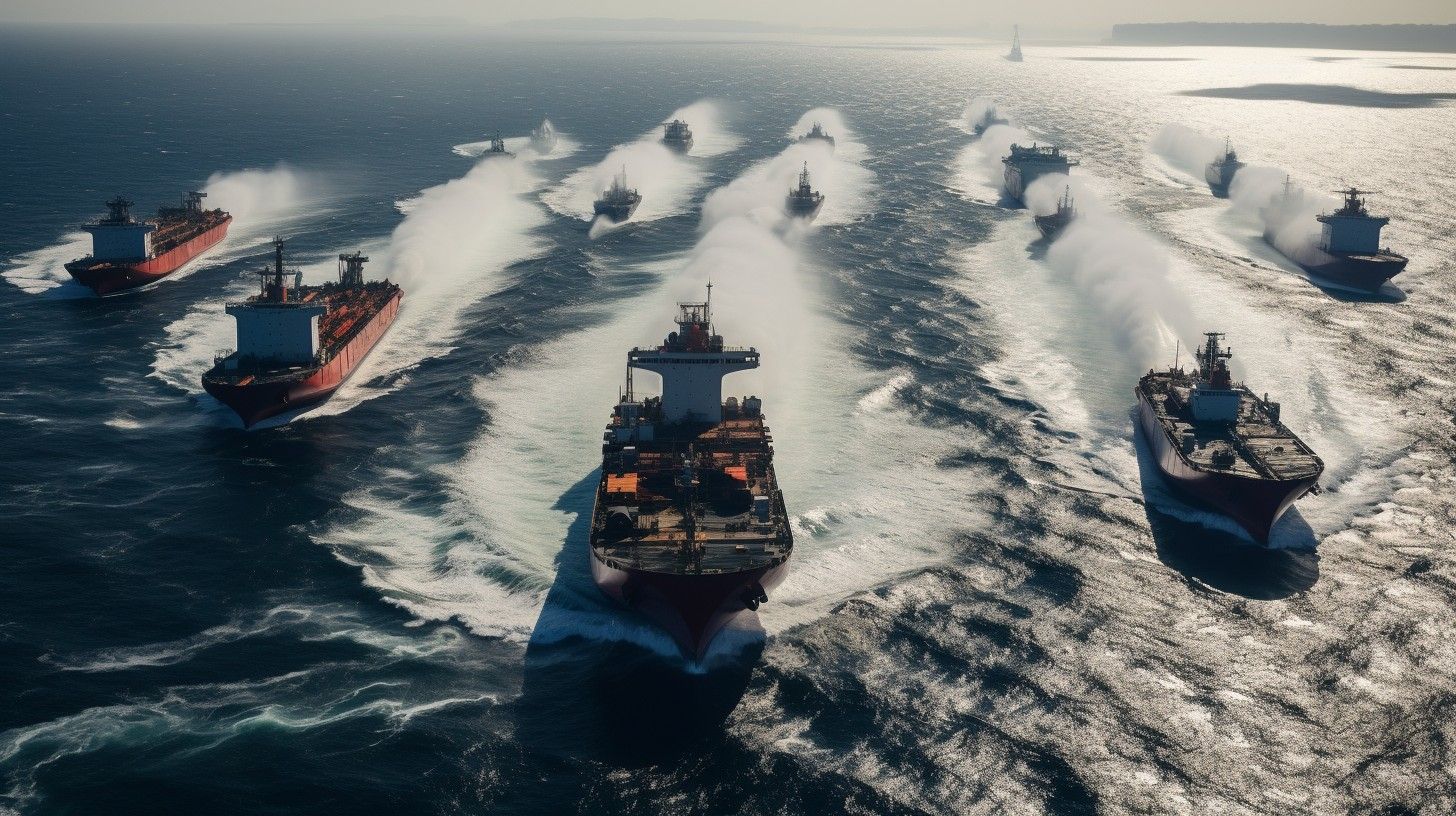 1456x816 Free Ships at Sea Image, Ocean, Wake