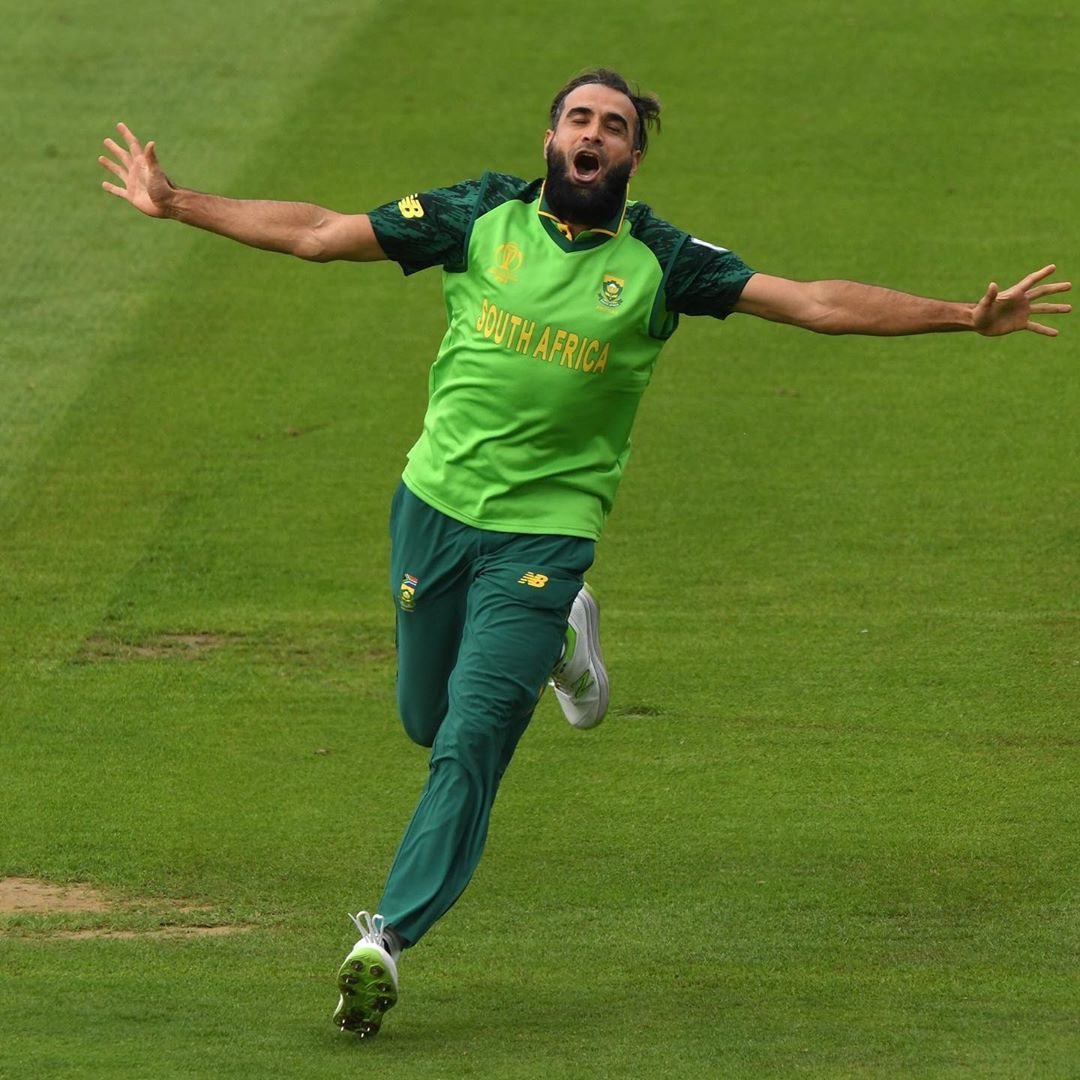 1080x1080 Muhammad Imran Tahir of South Africa celebrates after dismissing