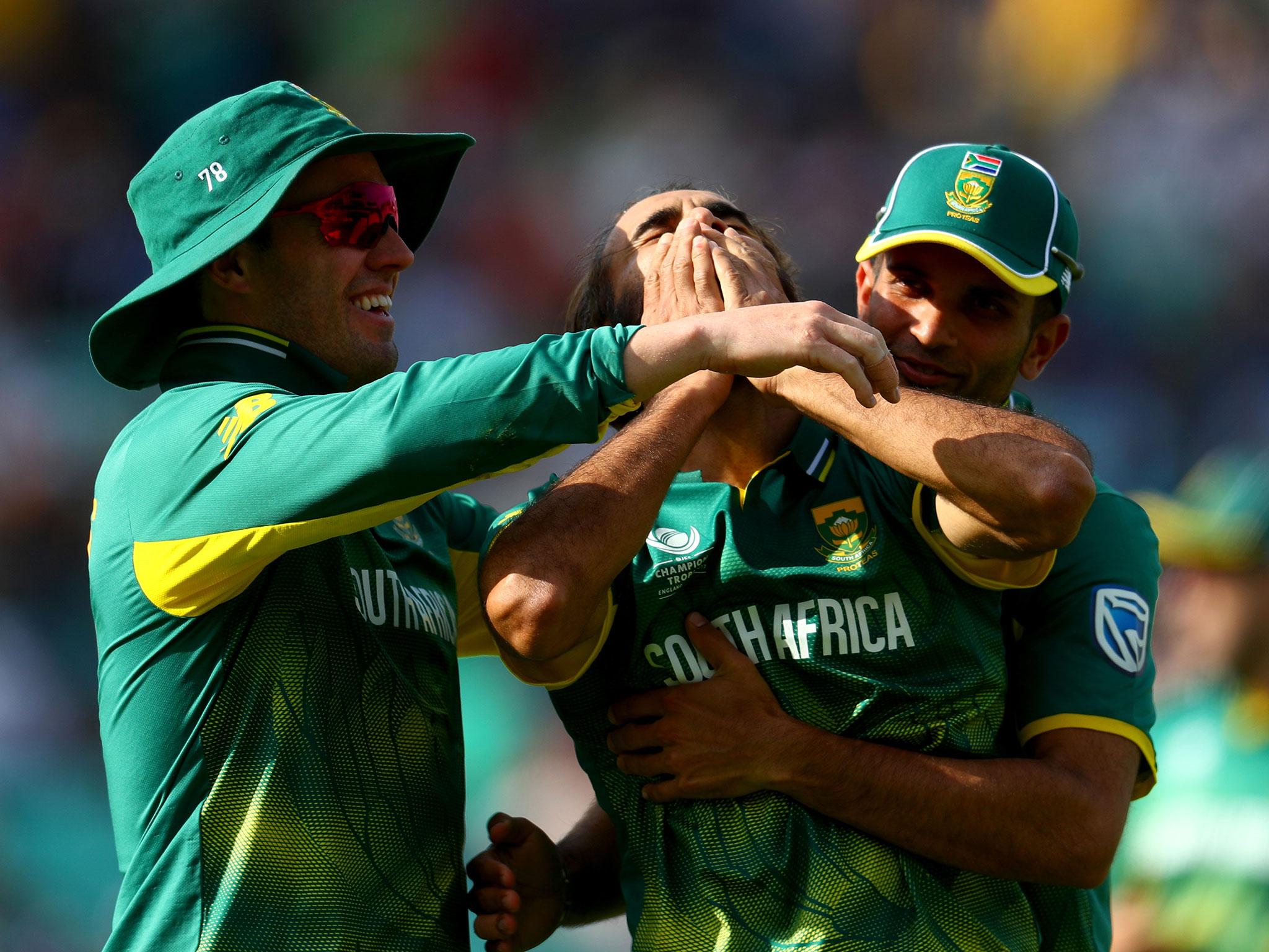 2048x1536 ICC Champions Trophy 2017: Hashim Amla and Imran Tahir lead South Africa to perfect start with win over Sri Lanka