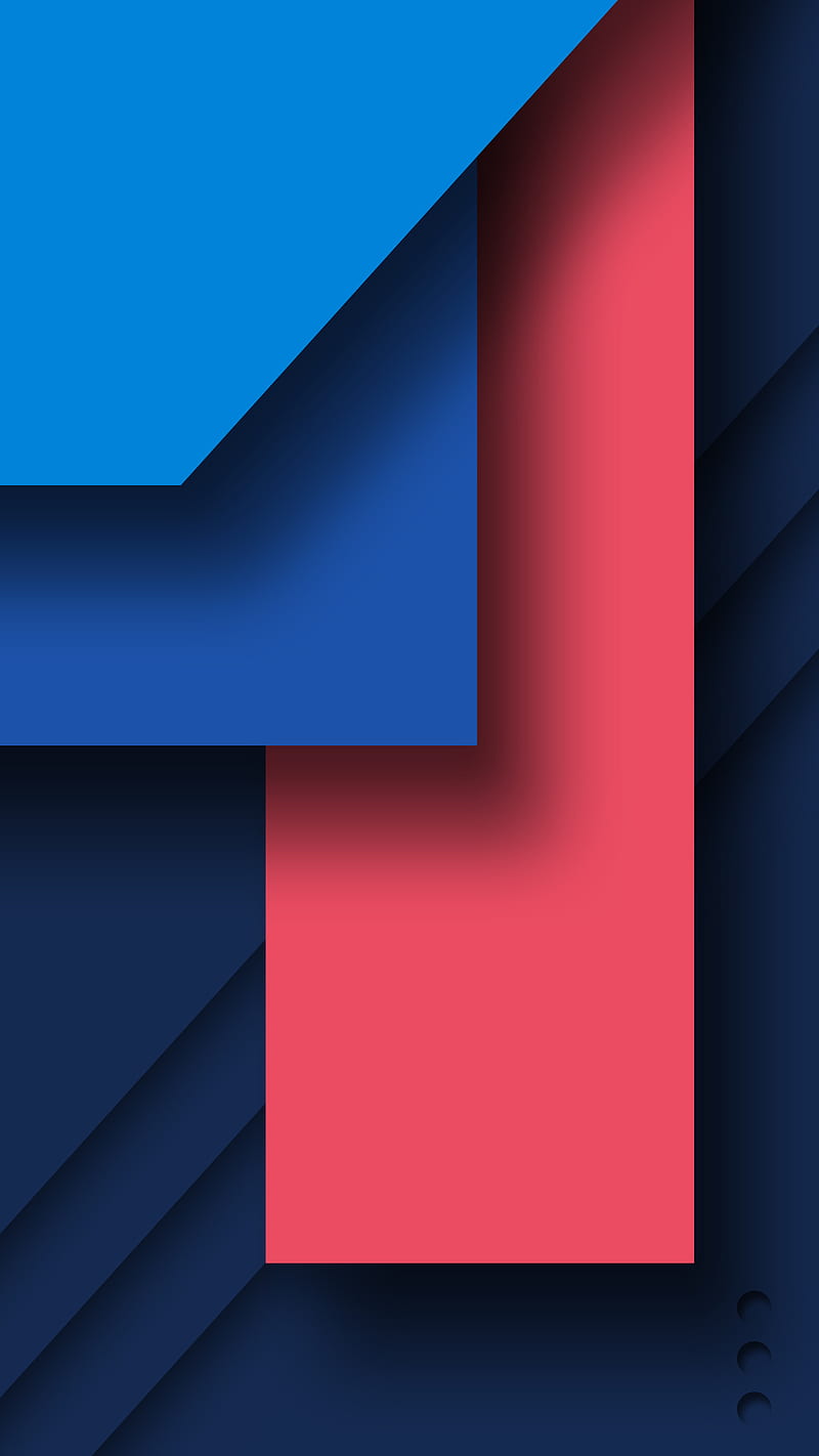 800x1422 HD Material (blue Red) Color Wallpaper