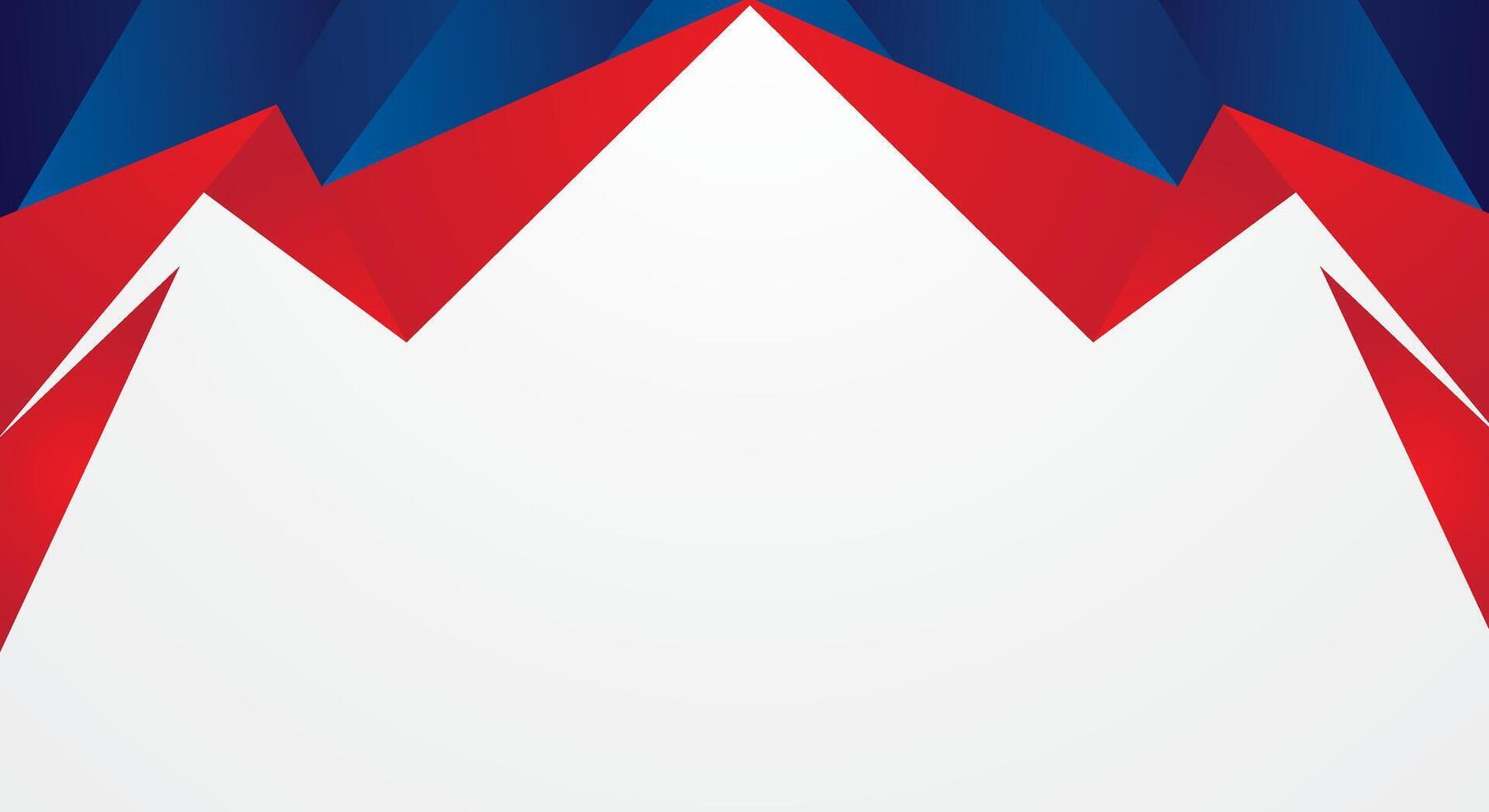 1797x980 Modern red blue geometric background design