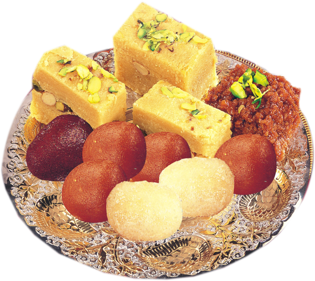 1316x1176 Sweet Mix Mithai Plate