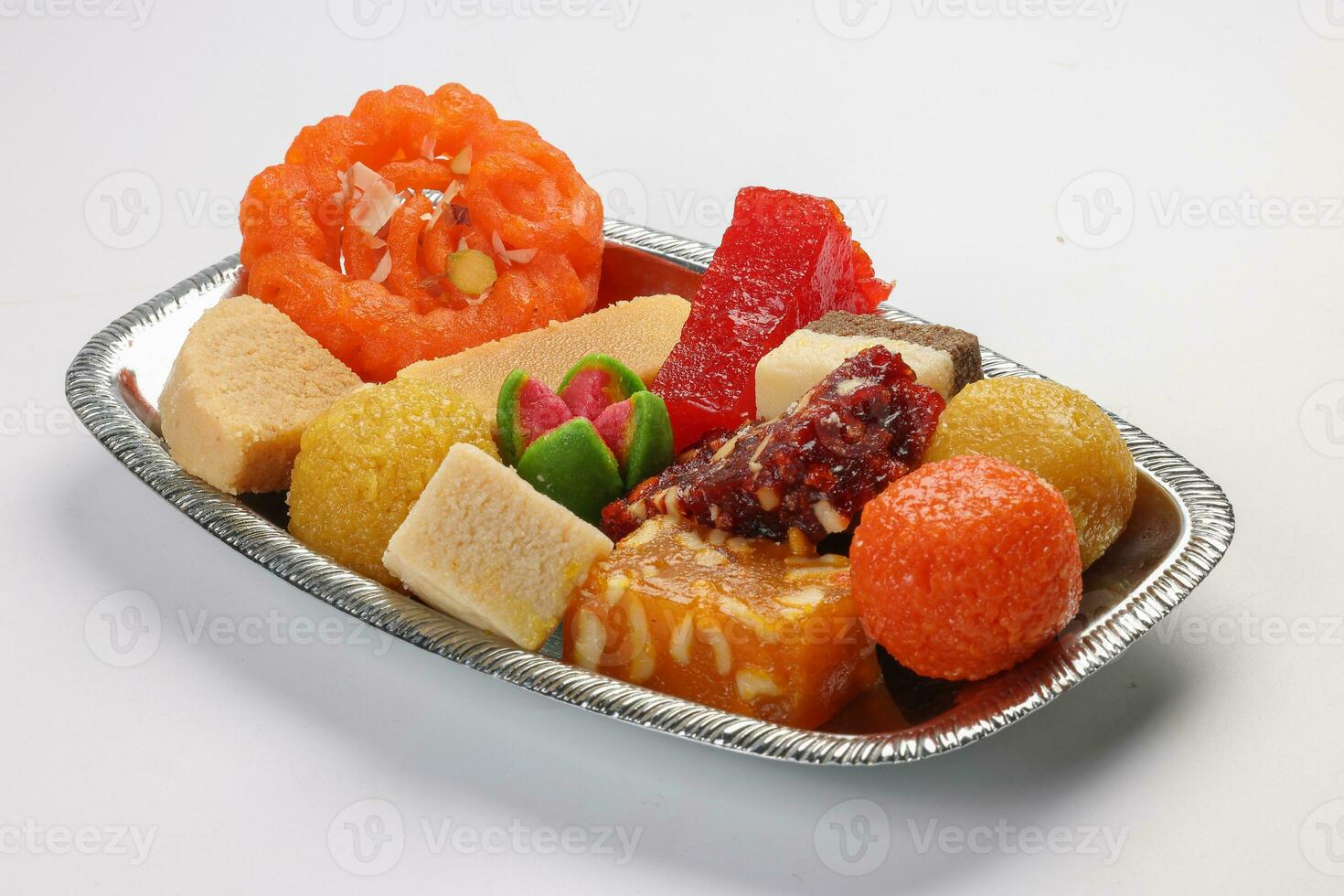 1470x980 Indian sweets and Mithai in a tray
