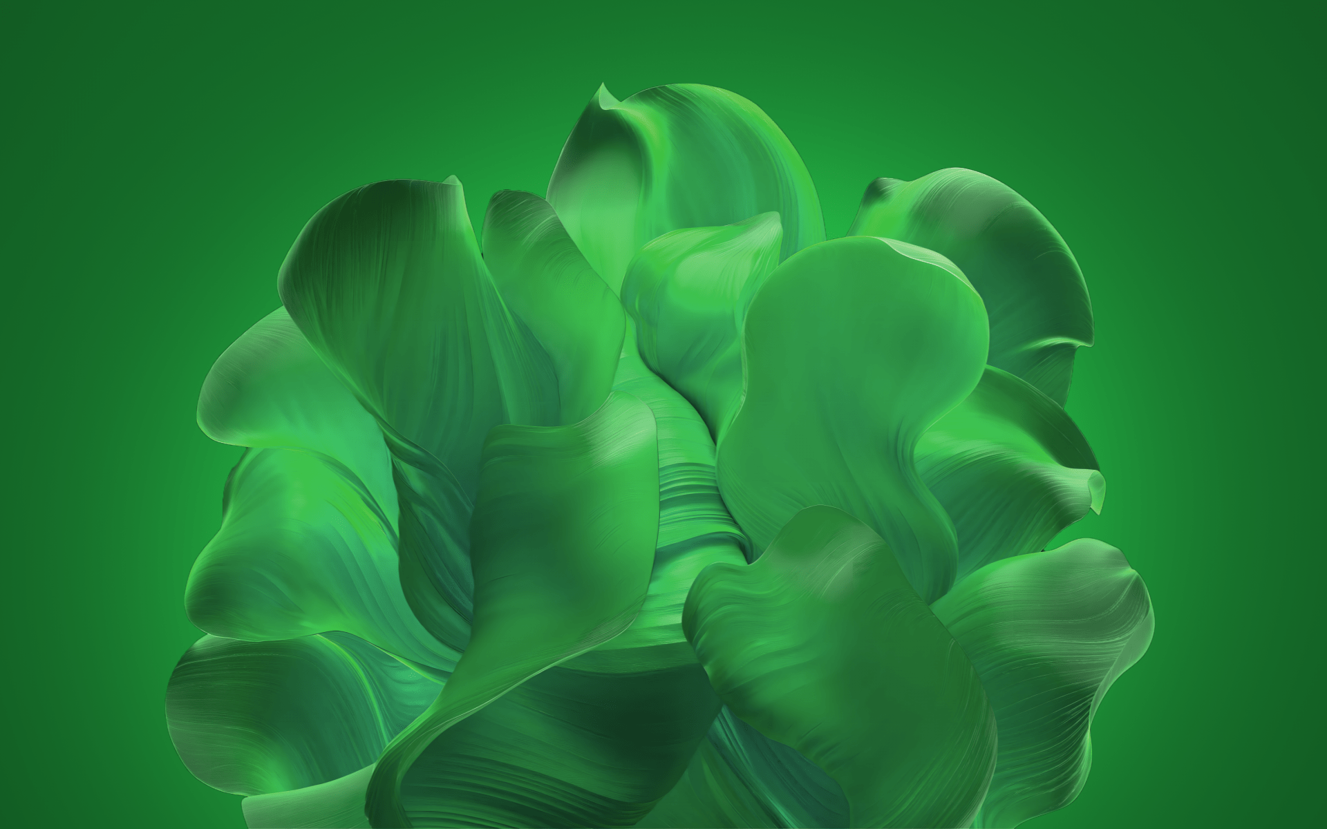 1920x1200 Windows 11 Wallpaper 4K, Green background