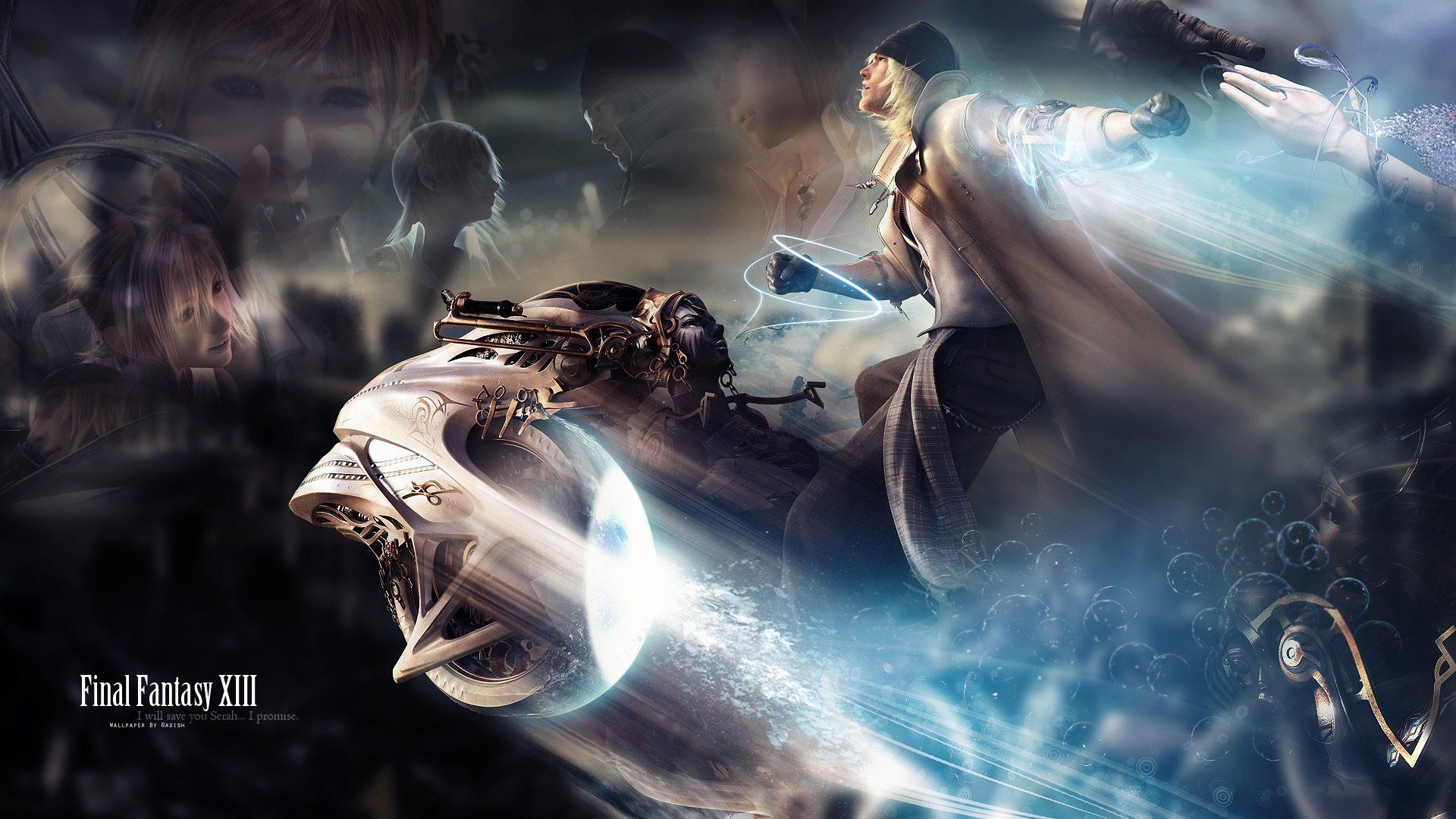 1920x1080 Stunning HD Wallpaper of Final Fantasy XIIIx1080