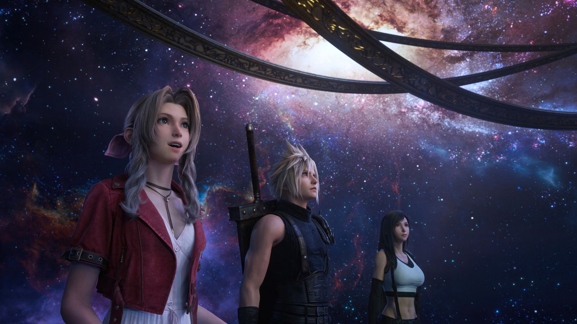 1920x1080 Final Fantasy VII Rebirth Wallpaper 4K, Characters, Aerith