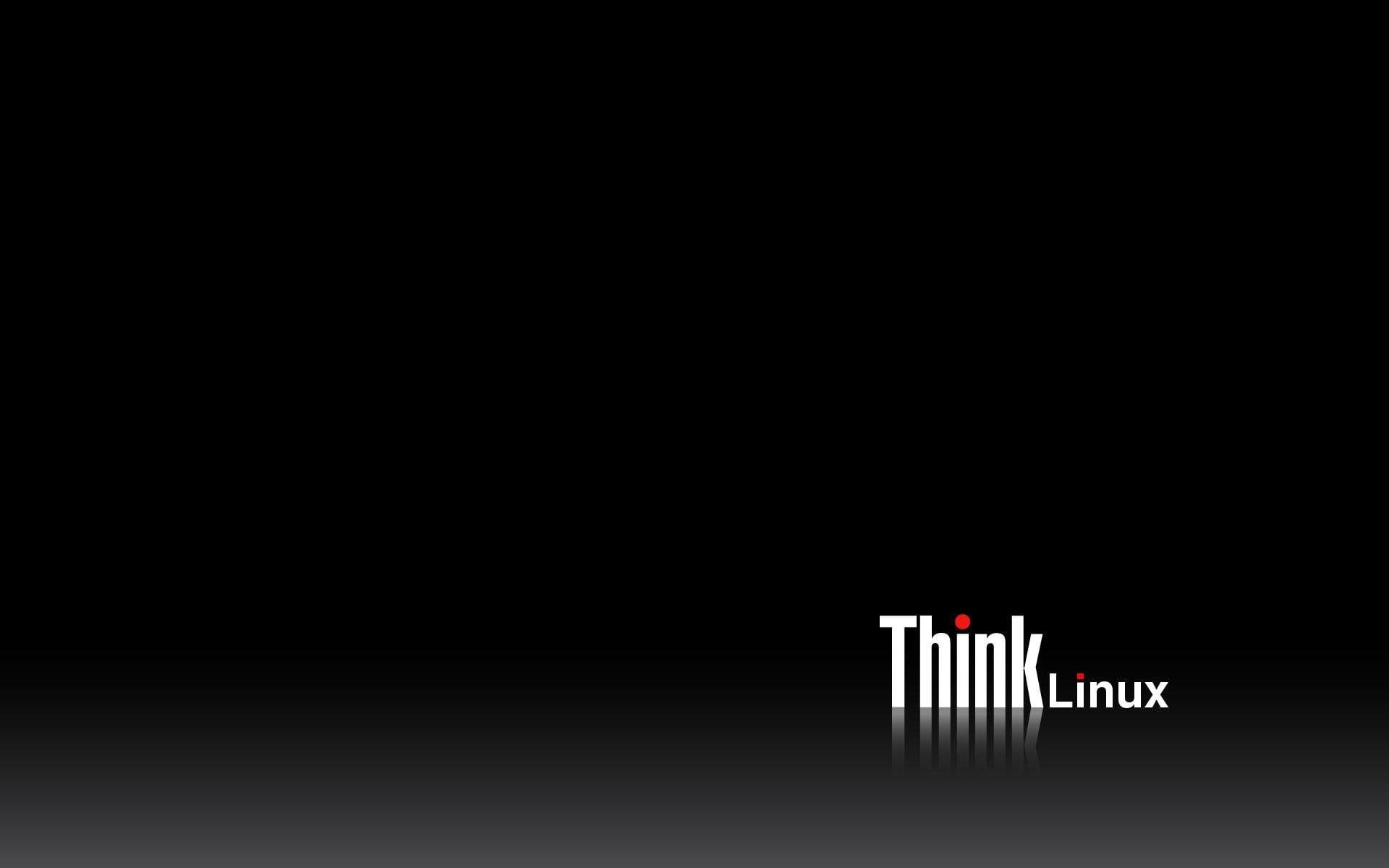 1920x1200 I made another Think Linux wallpaper. I still haven't found quite the right font yet but it's better