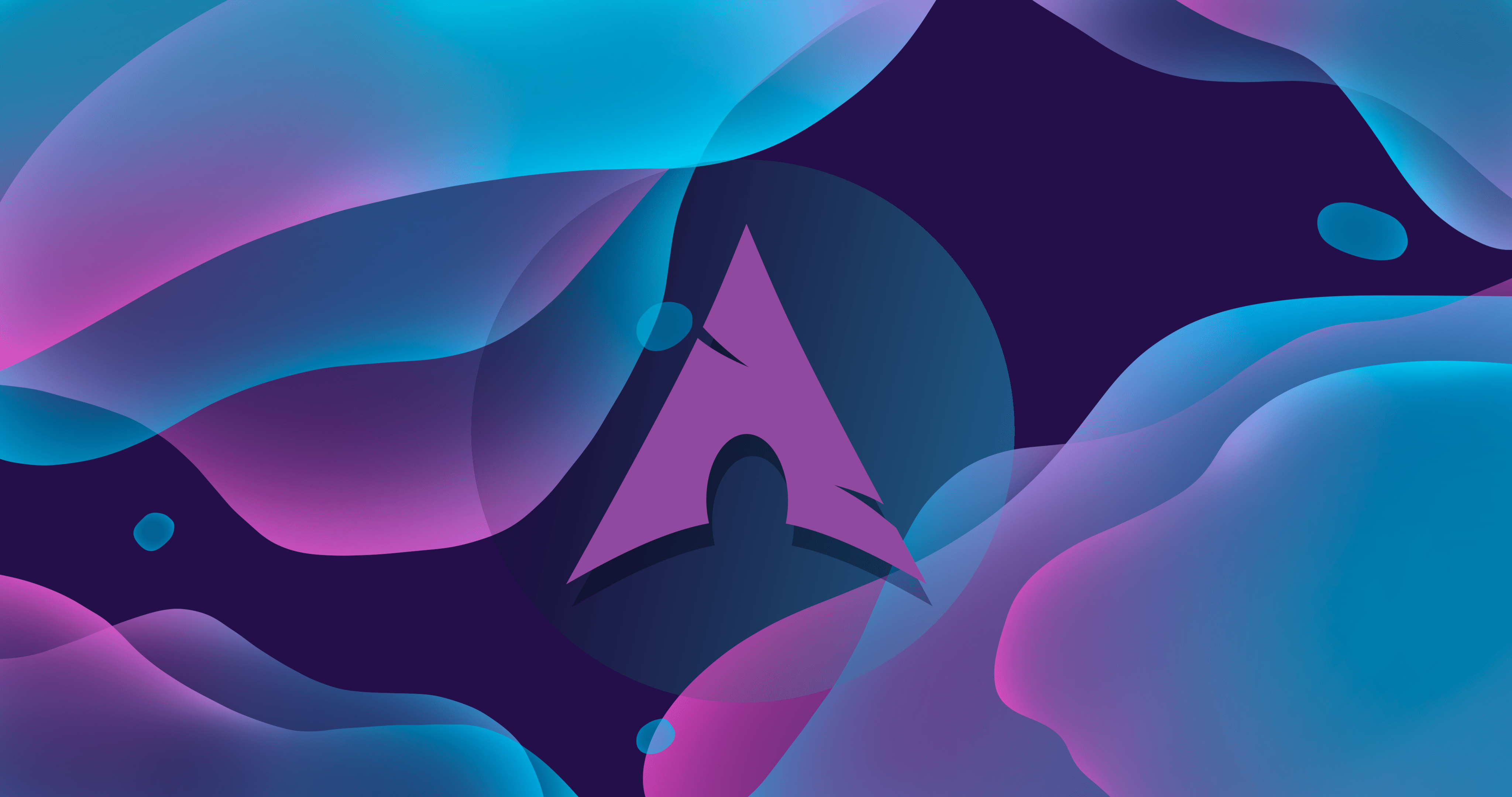 4096x2160 Neon Arch 4K