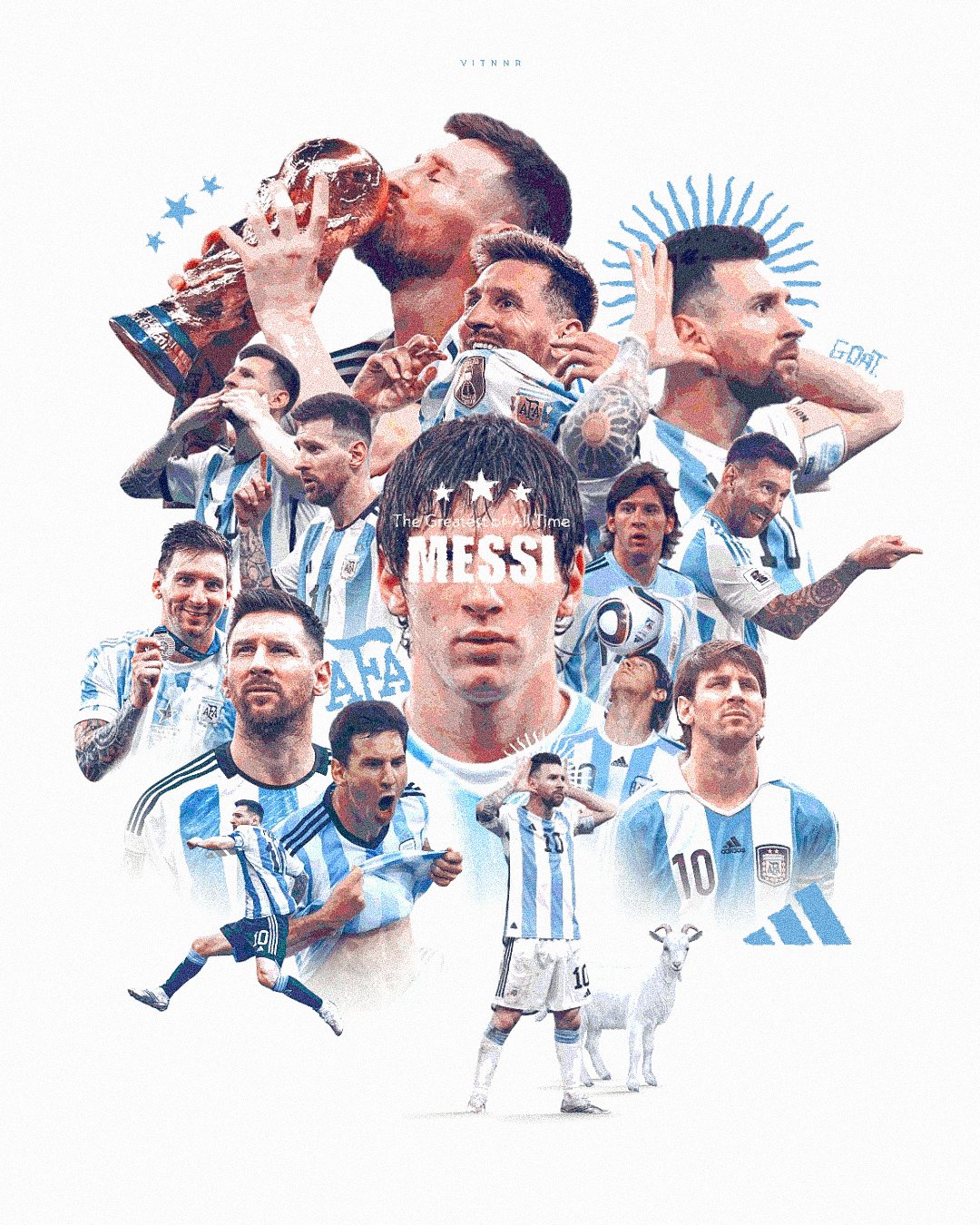 1080x1350 Lionel Messi 2026 Argentina Phone Collage
