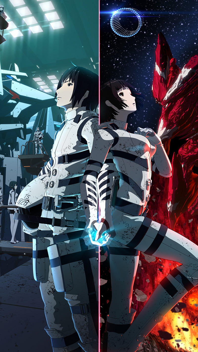 800x1422 SIDONIA NO KISHI, Anime, Fiction, Sci Fi, Space, HD Phone Wallpaper