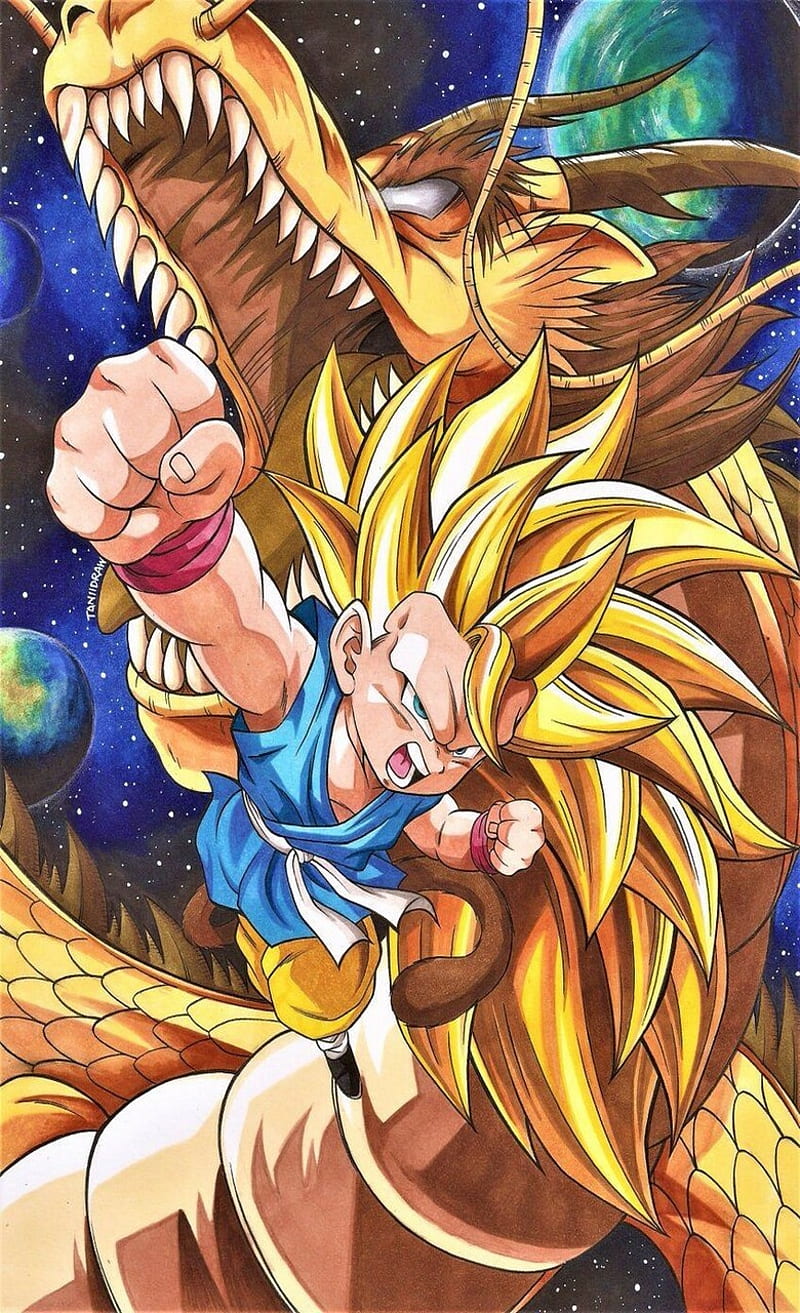 800x1313 1440x2560px, 2K free download. Dragon ball gt, dragon, ball, anime punch, gt, HD phone wallpaper