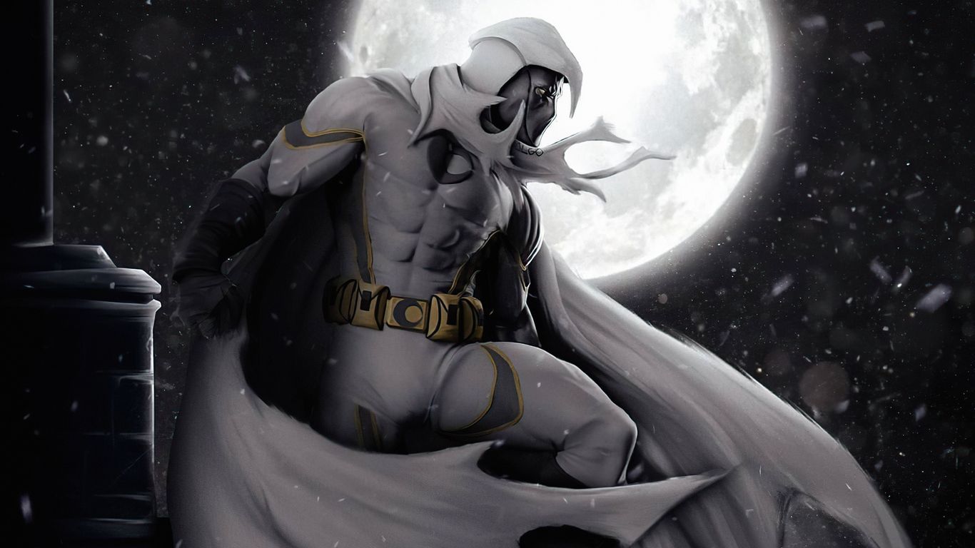 1366x768 Moon Knight 1366x768 Wallpaper