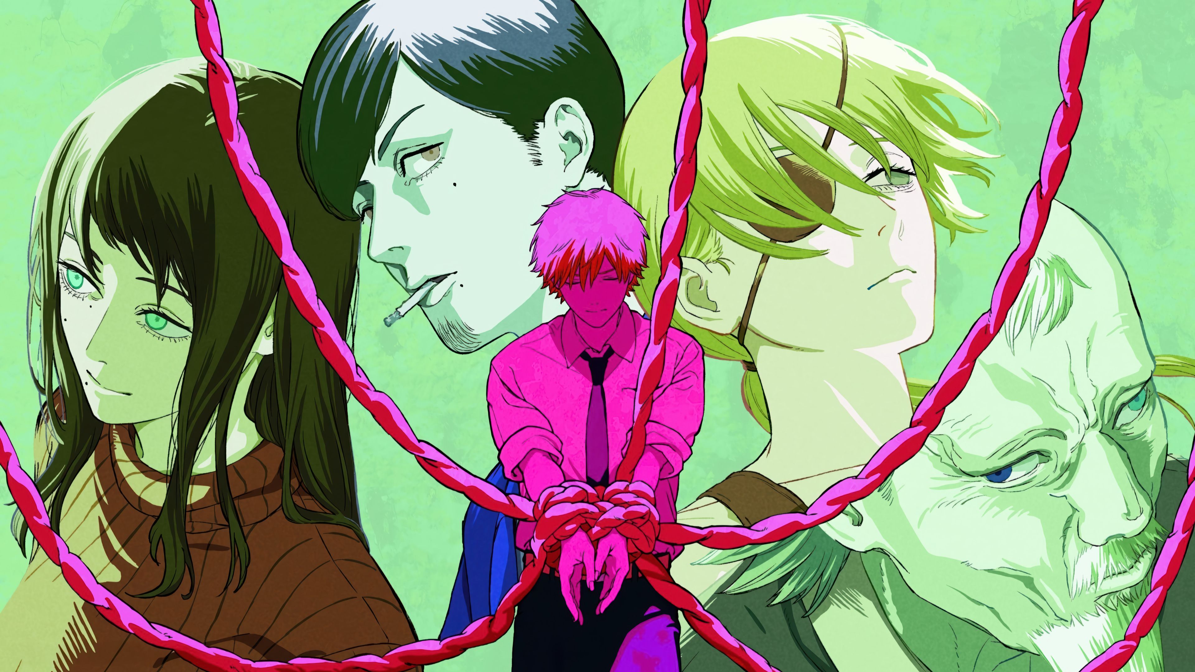 3840x2160 Chainsaw Man Denji Assassins Arc Wallpaper 4K HD PC