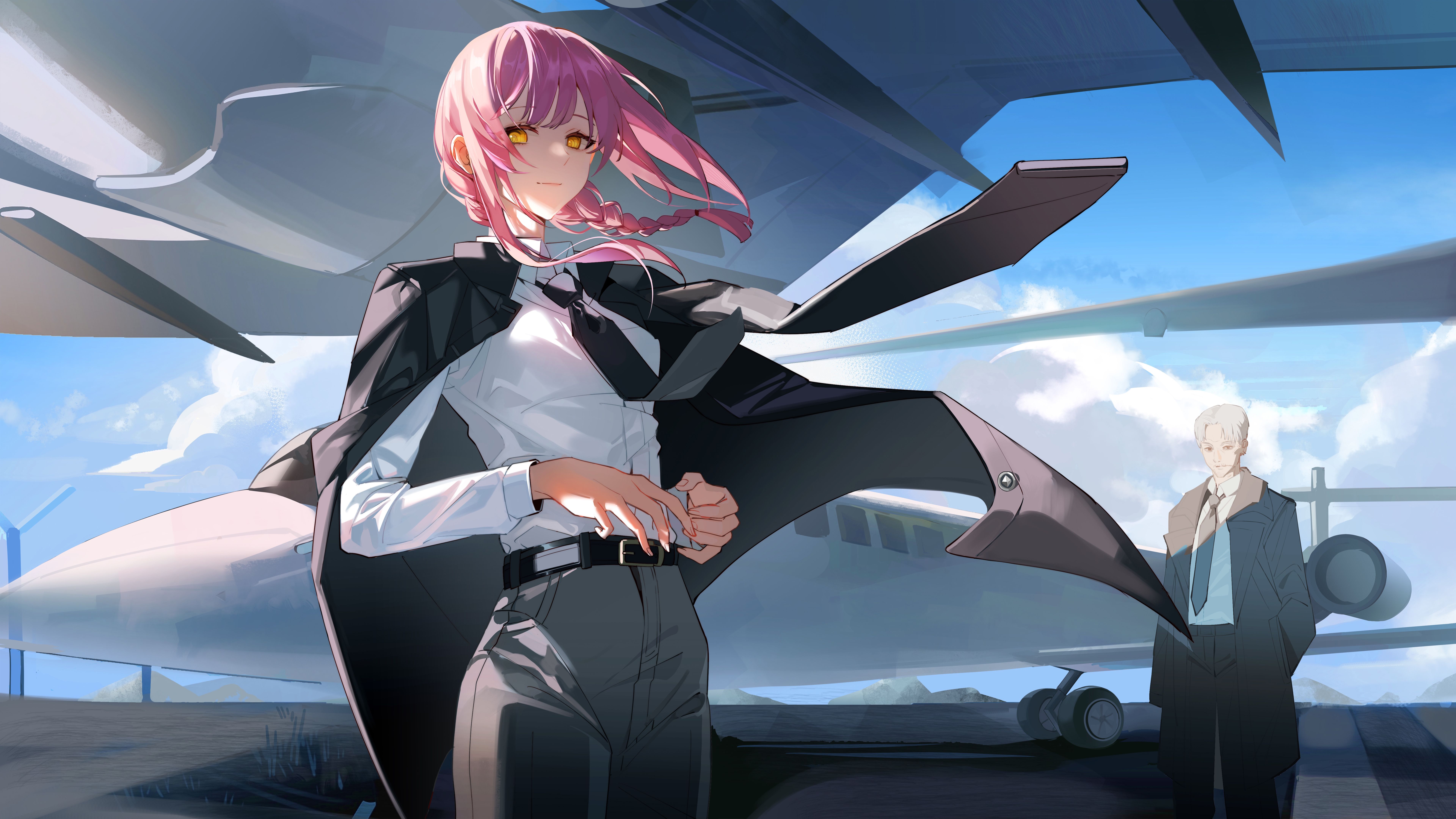 7680x4320 Makima Wallpaper 4K, 8K, Chainsaw Man