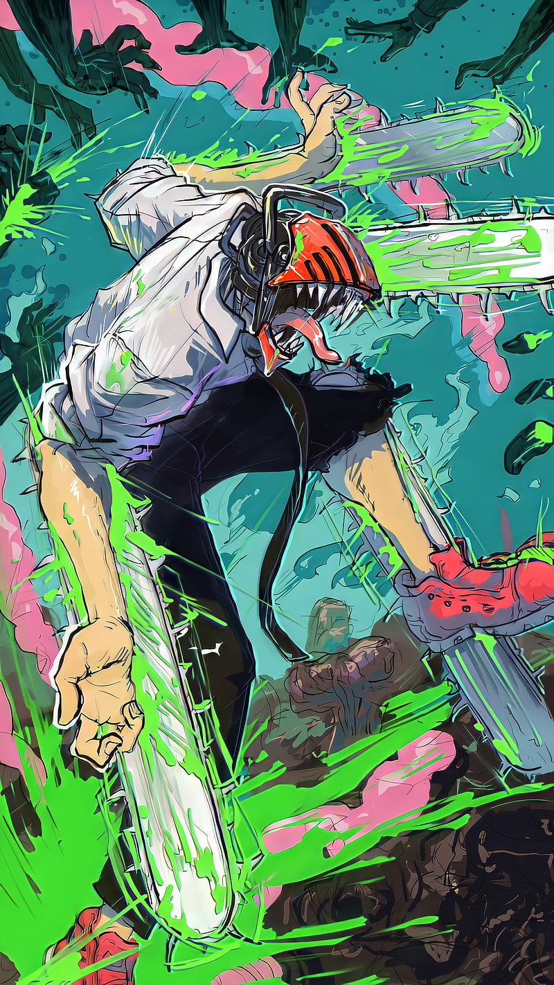 800x1422 Chainsaw man, anime, chainsaw, chainsawman, denji, manga, theme, HD phone wallpaper