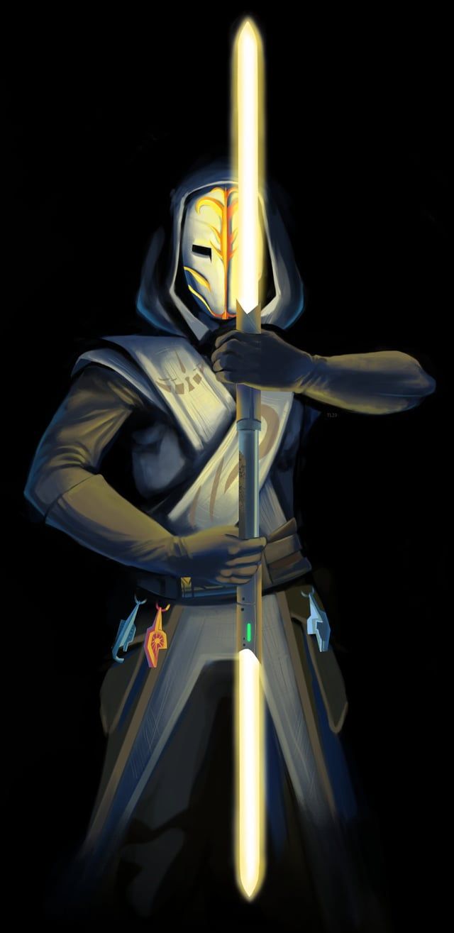 640x1315 I painted a temple guard! [OC]