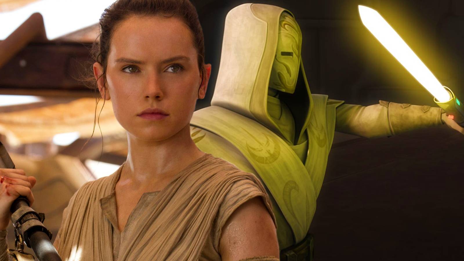 1600x900 Why Rey's Yellow Lightsaber Is Perfect For Her New Jedi Order Movie
