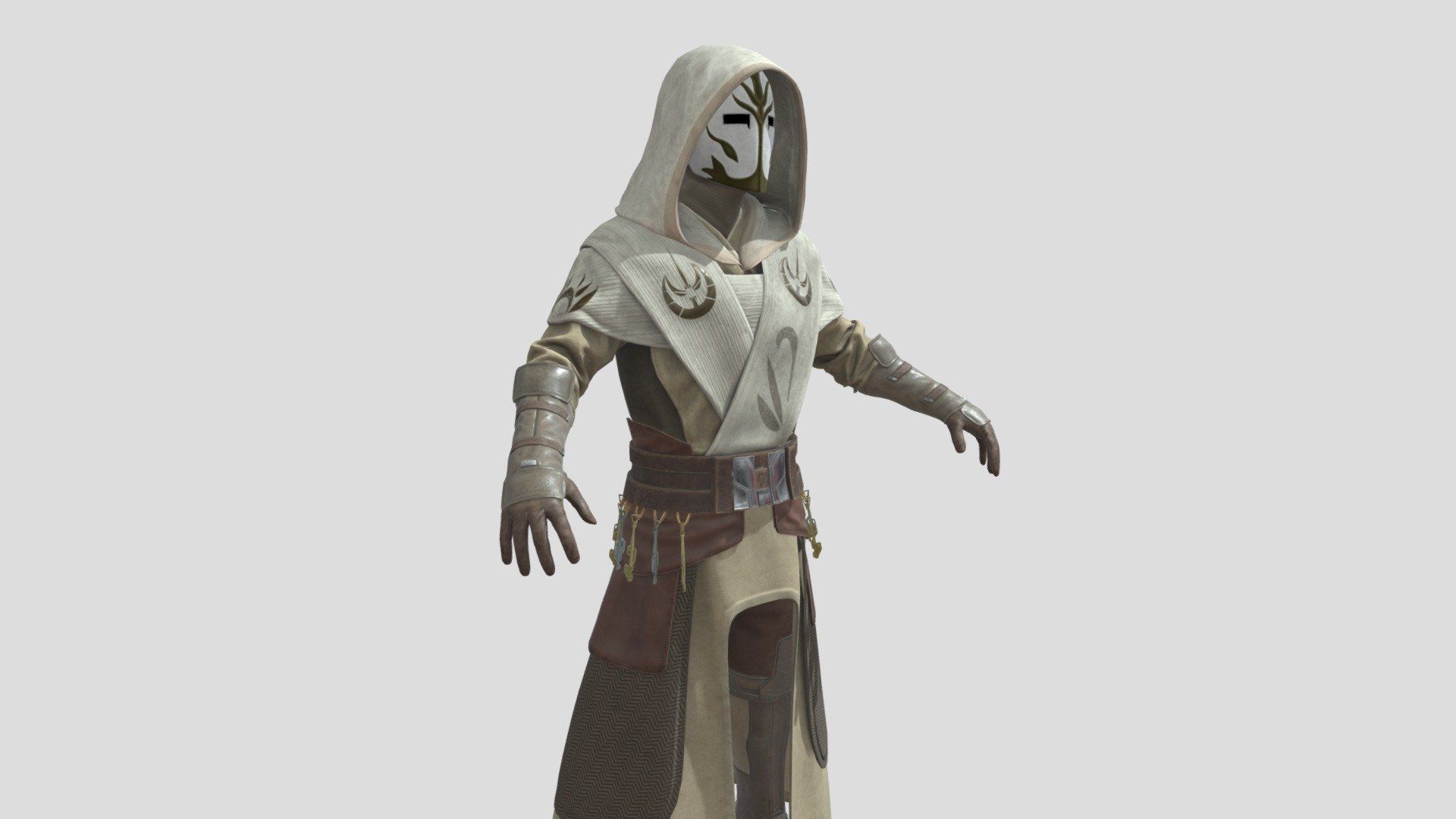1920x1080 Jedi Temple Guard model by This_Guy446 [5fedd4d]