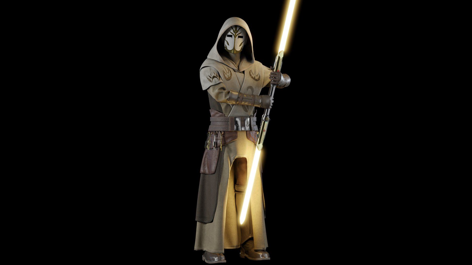 1920x1080 Jedi Temple Guard- Star Wars 3D