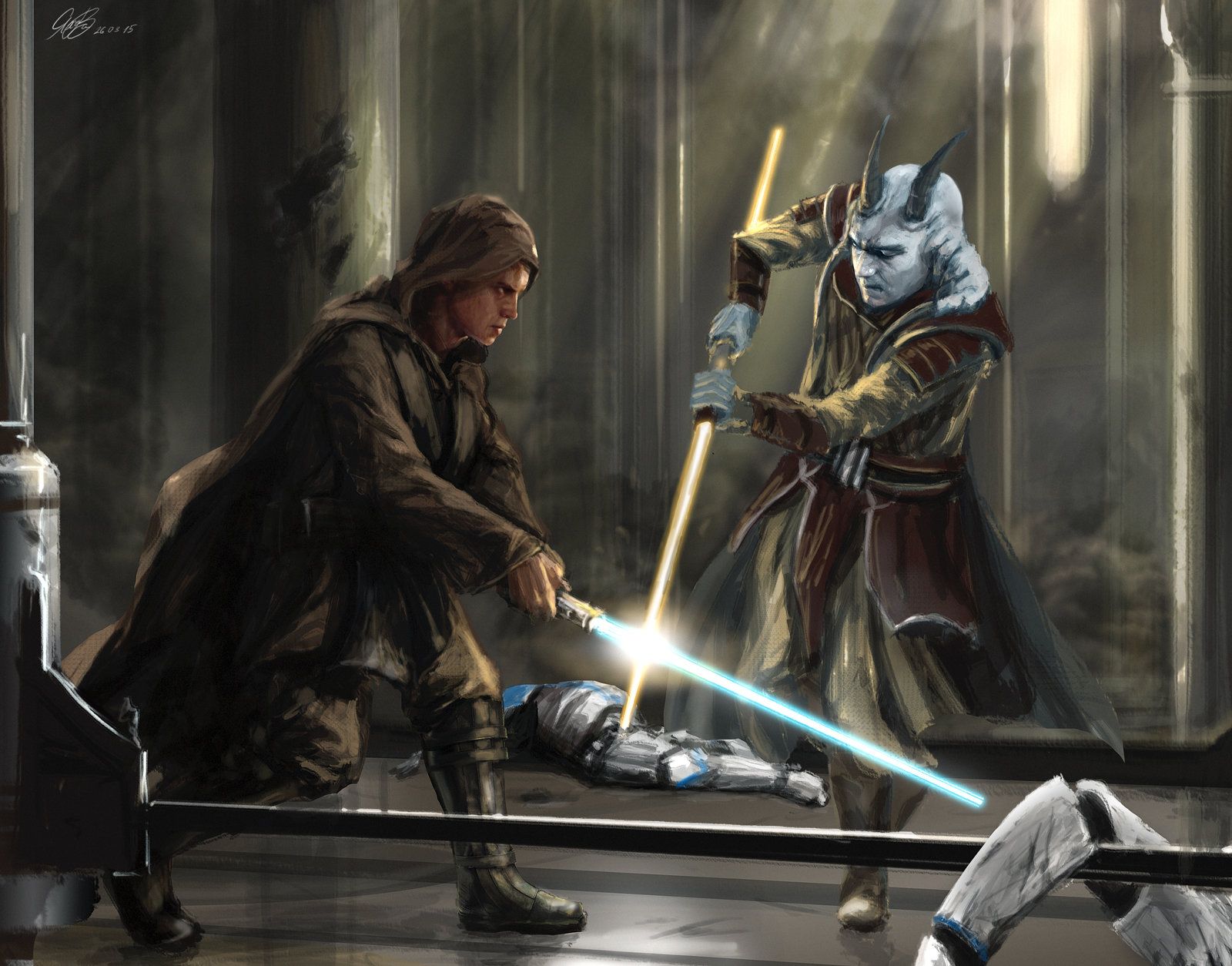 1600x1254 Assault on The Jedi Temple