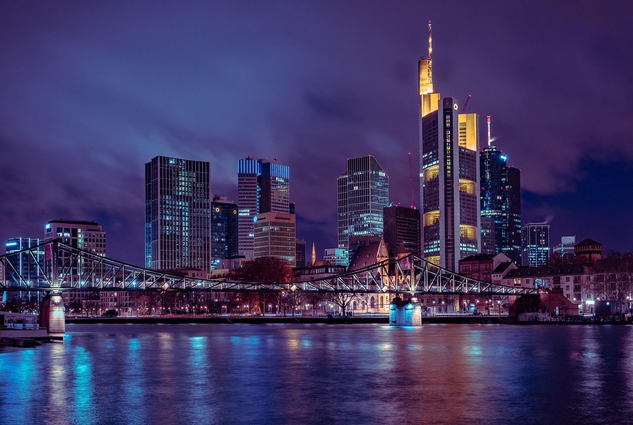 1280x860 Frankfurt City Skyline