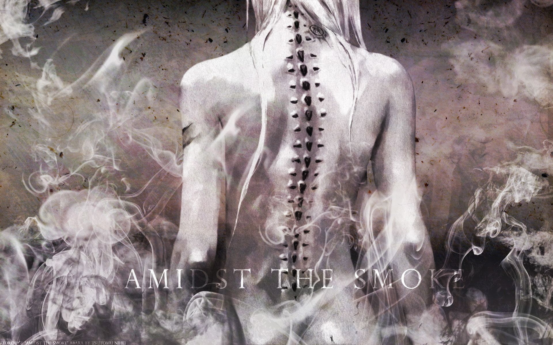 1920x1200 Wallpaper cyberpunk, manga, Tsutomu Nihei, Abara, Admist The Smoke, Cyberpunk for mobile and desktop, section прочее, resolution 1920x1200