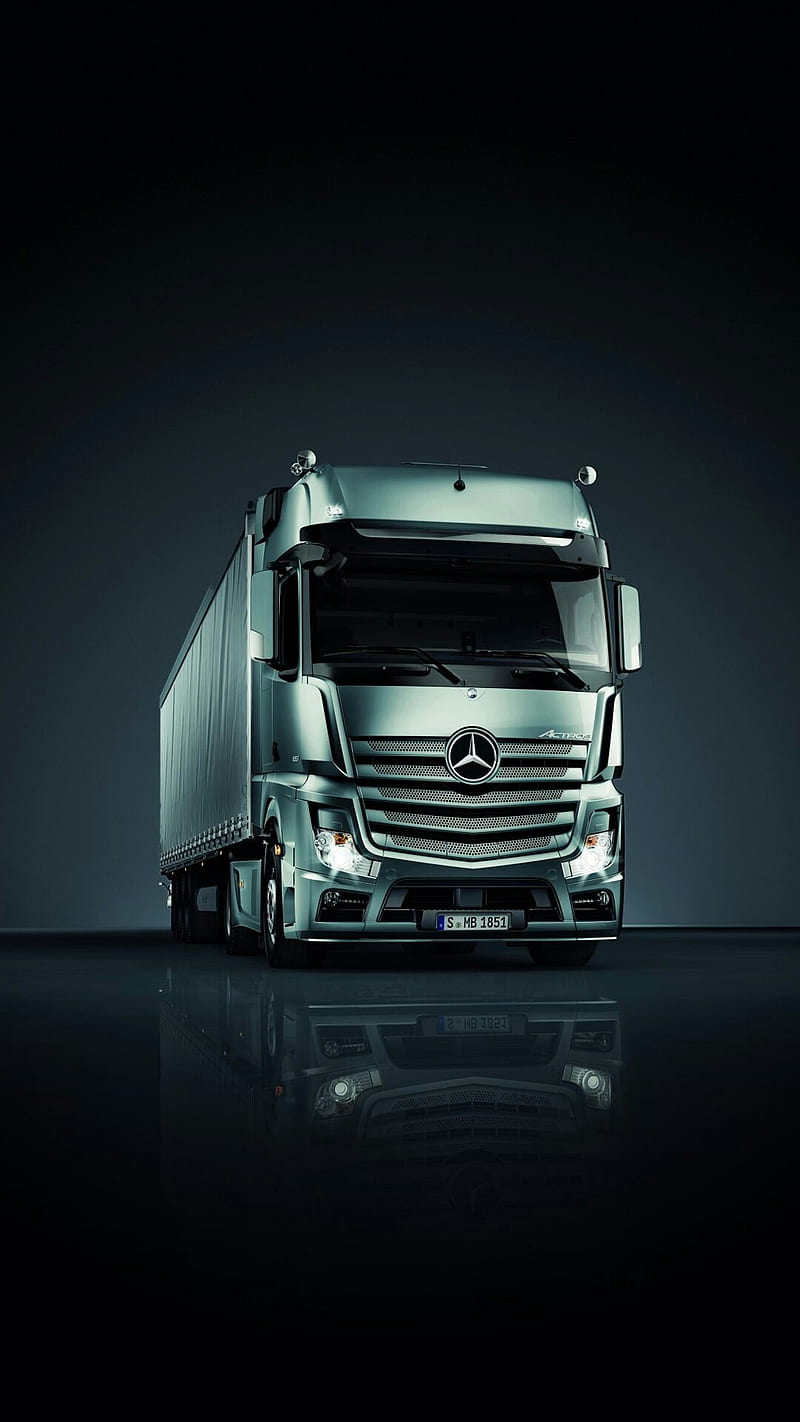 800x1422 Trattore Mercedes, truck, icio, HD phone wallpaper