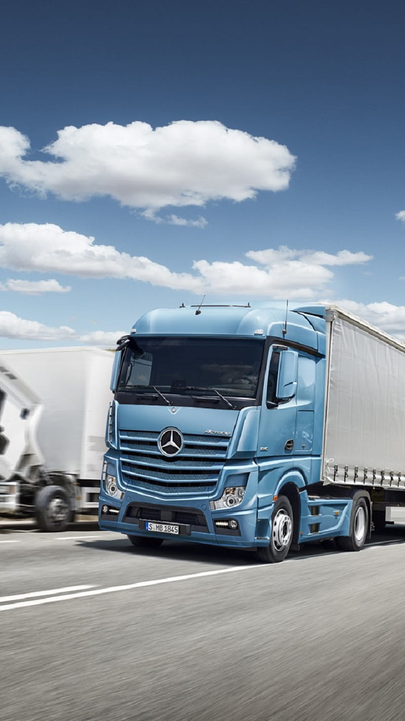 800x1422 HD mercedes actros wallpaper