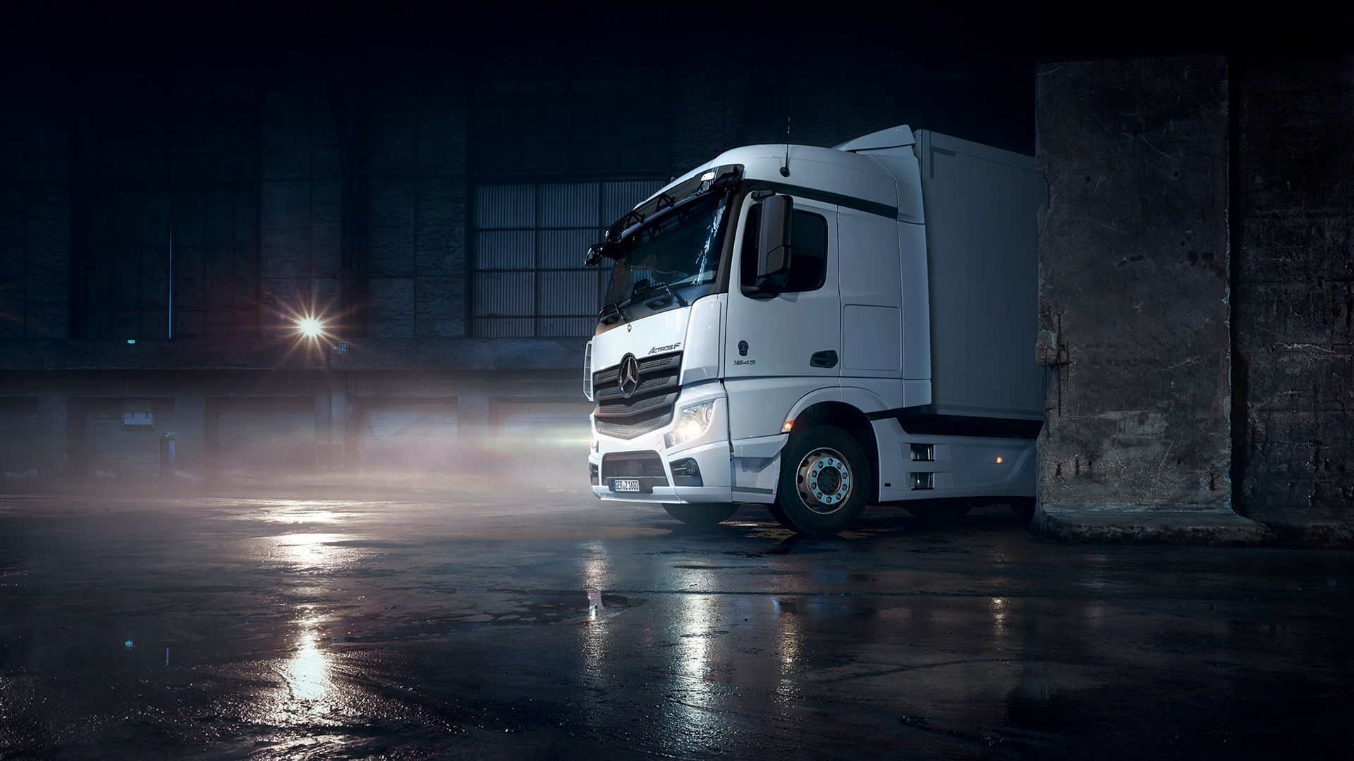 1920x1080 Mercedes Benz Actros F Campaign (6). Image - Behance