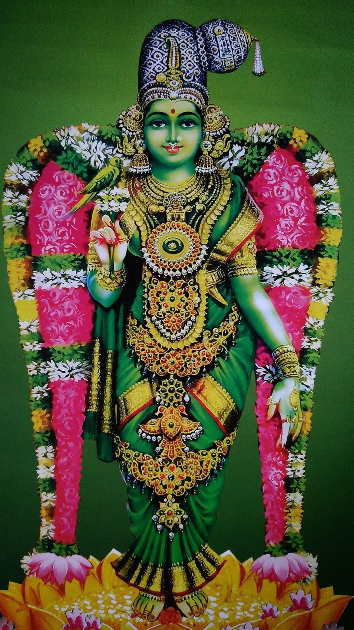 1152x2048 Discover 44 Madurai Meenakshi Amman and shakti goddess ideas. hindu gods, madurai, durga goddess and more