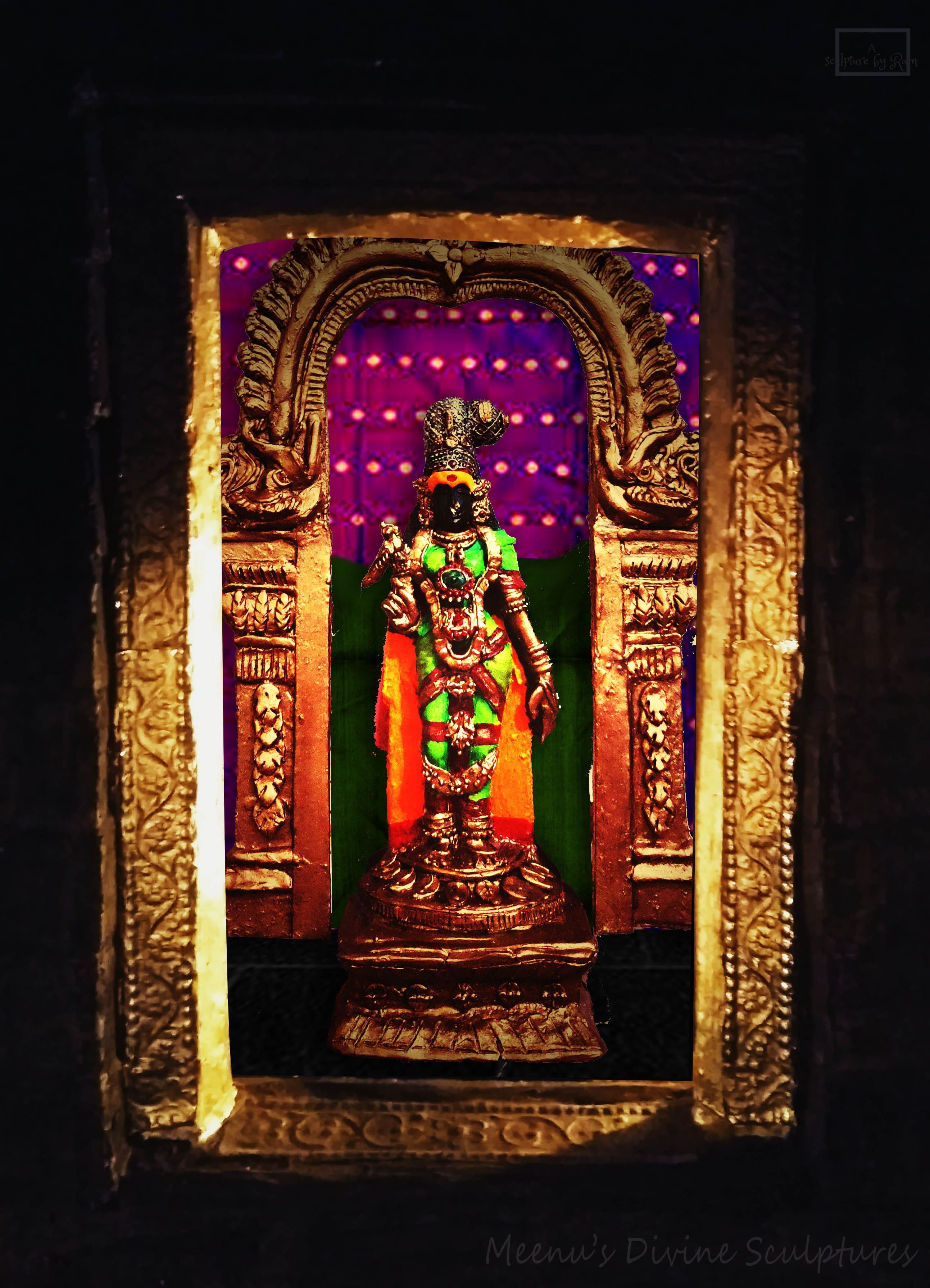 2585x3578 Meenakshi Amman Wallpaper