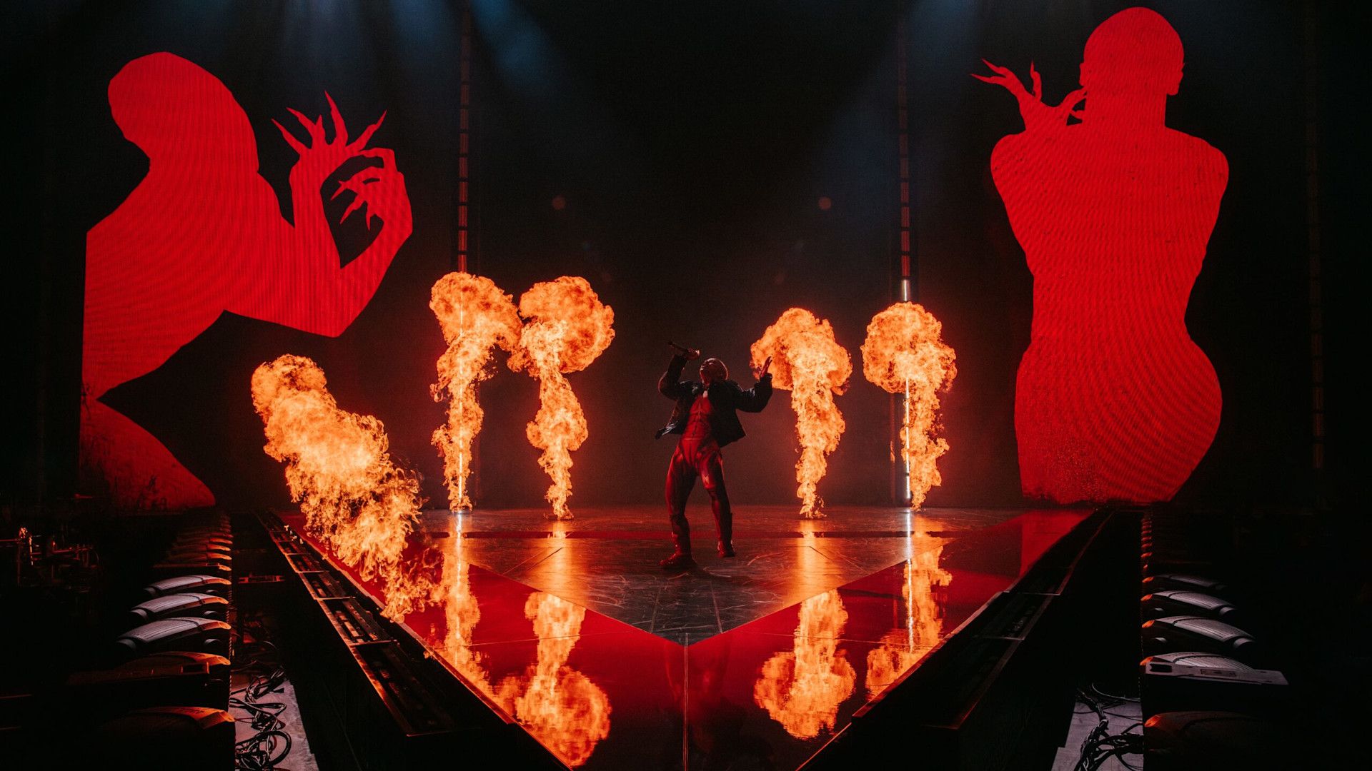 1920x1080 Notch. Doja Cat's The Scarlet Tour