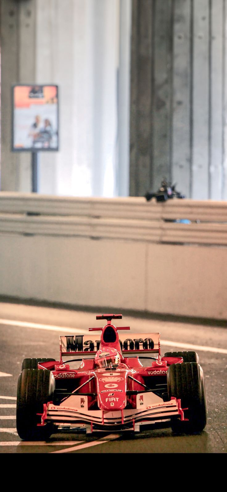 736x1594 Michael Schumacher Ferrari Monaco Grand Prix F1 Wallpaper