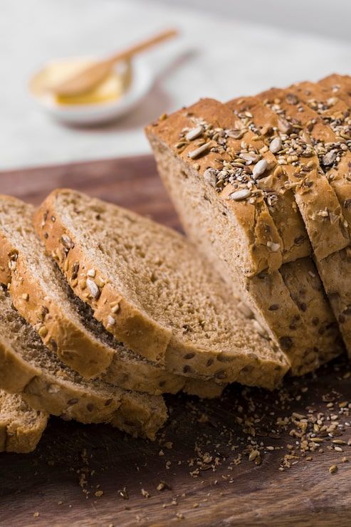 493x740 Brown bread loaf Image