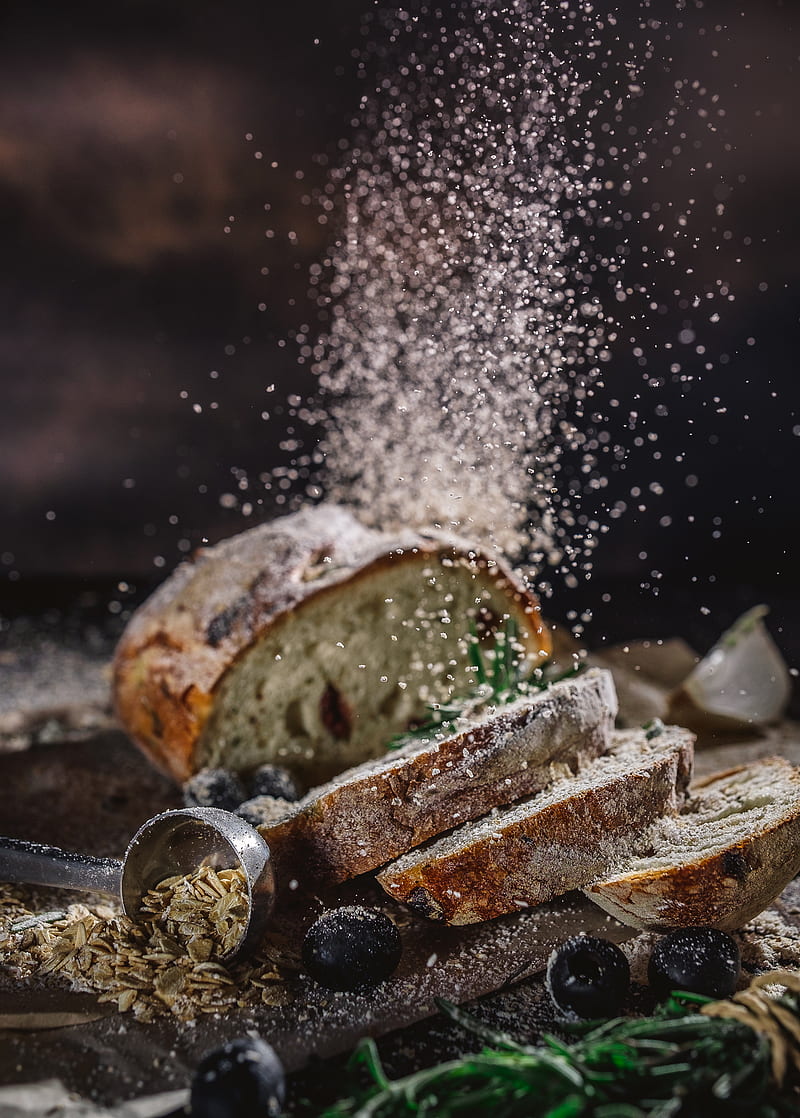 800x1118 HD slices of bread wallpaper