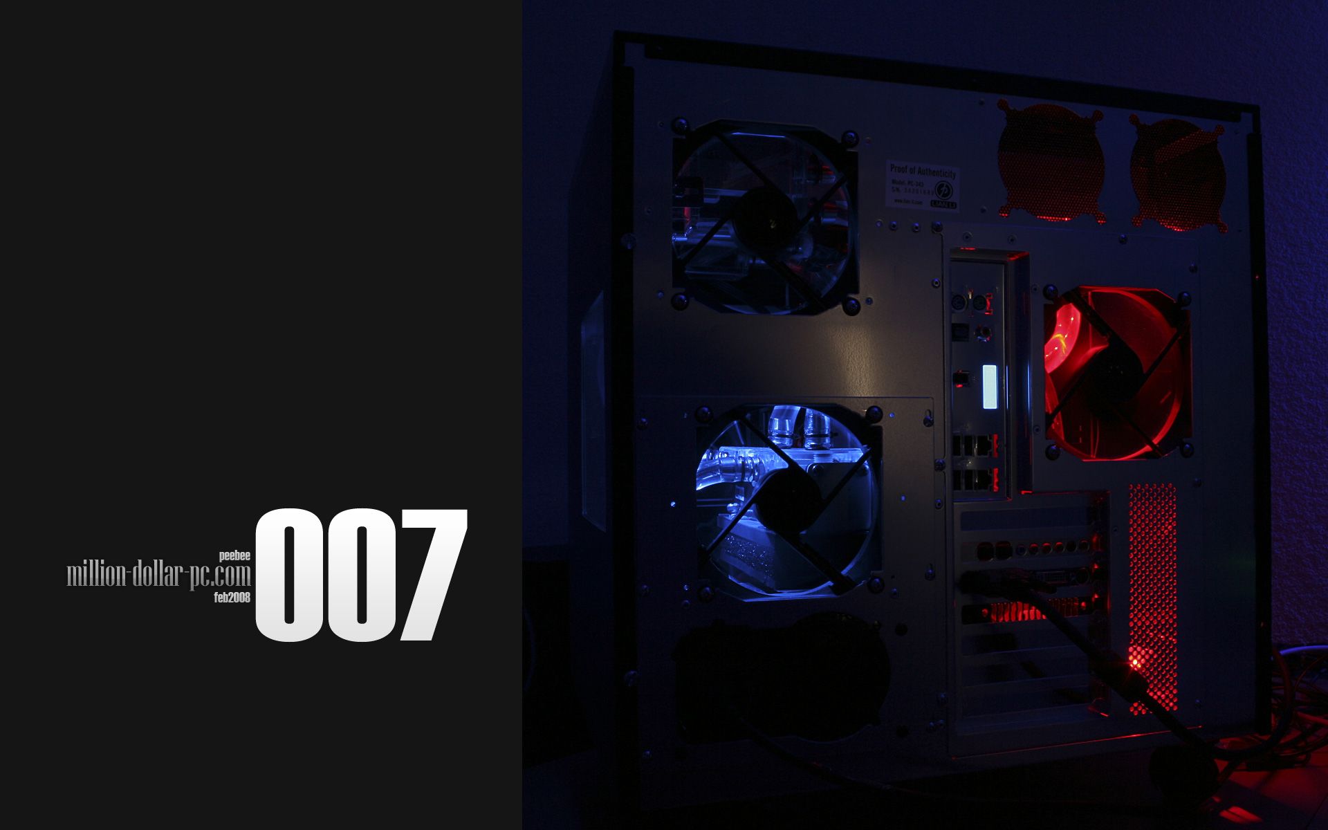1920x1200 MDPC 007 Wallpaper. Lian Li PC 343 By Pascal Aka Peebee