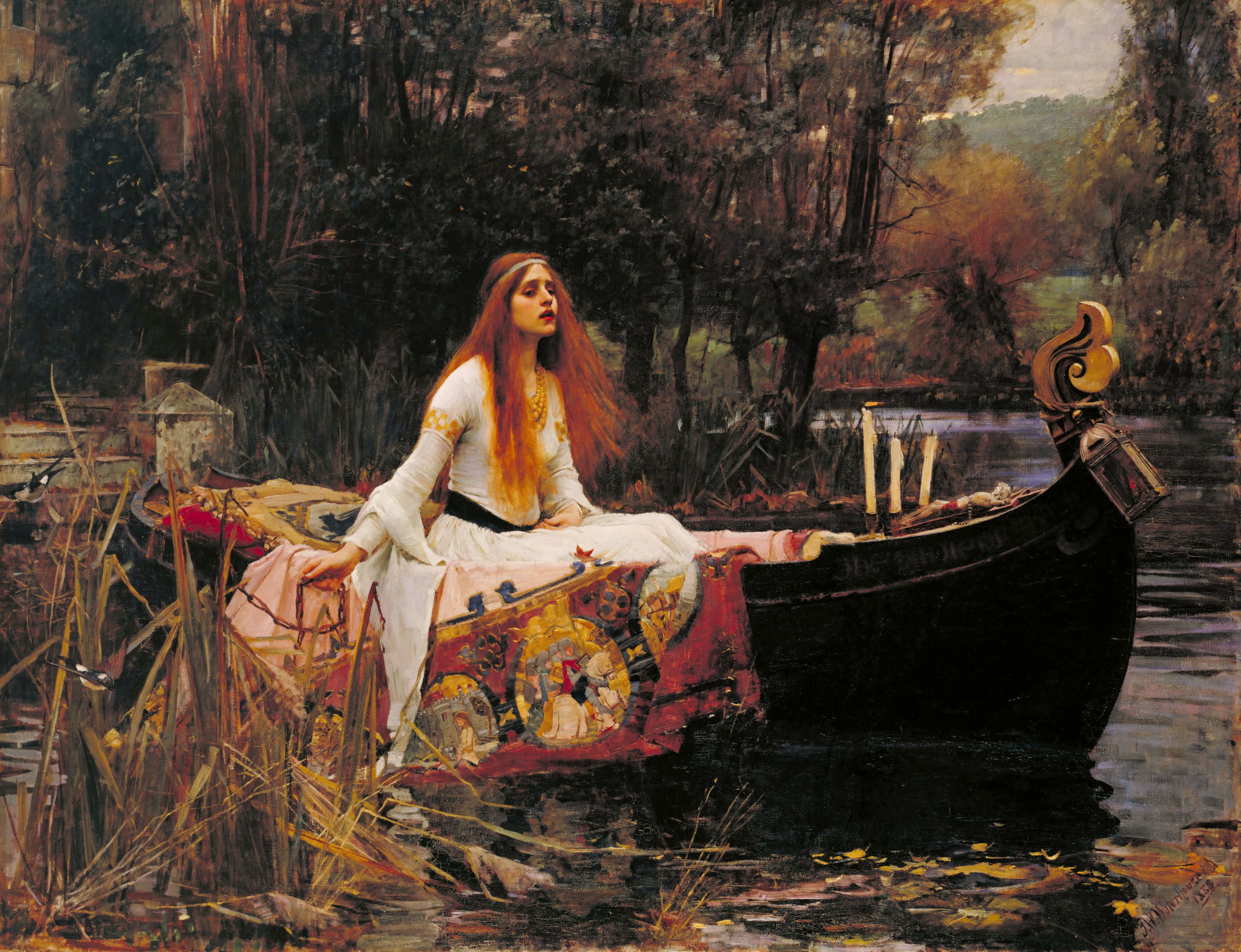 4180x3208 lady of shalott / OAI Art Image