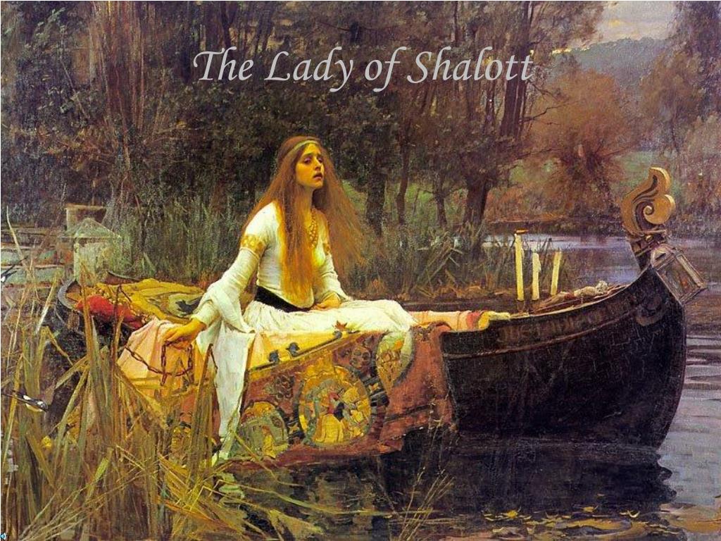 1024x768 PPT Lady of Shalott PowerPoint Presentation, free download
