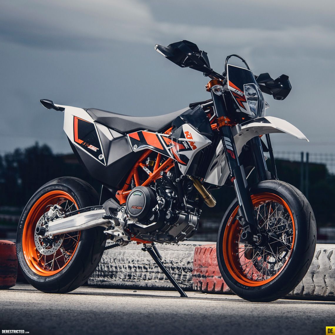 1140x1140 Wallpaper Duke 690 Smc KTM 690 SMC R GRAPHICS Phantom (Blue)
