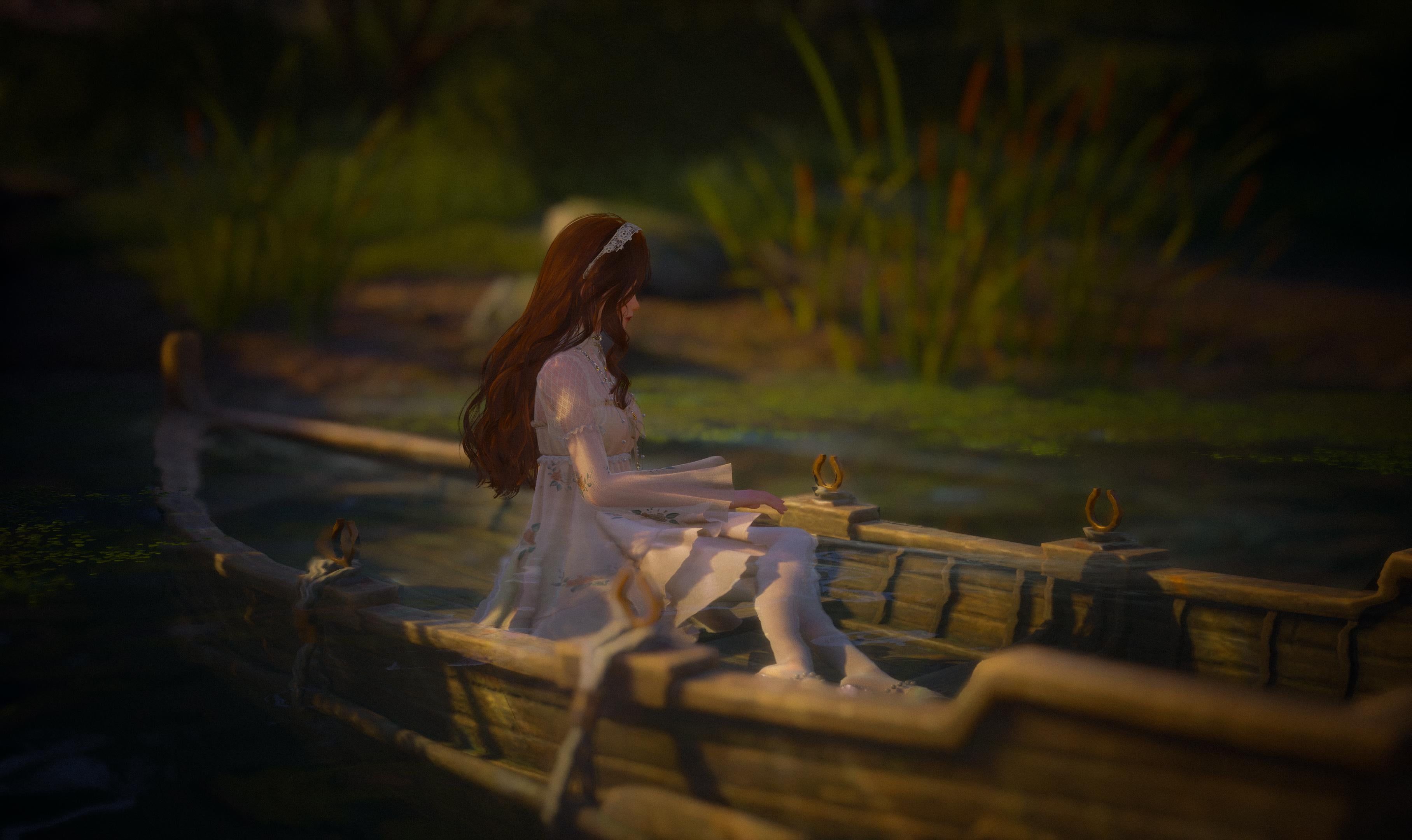 3631x2160 The Lady of Shalott