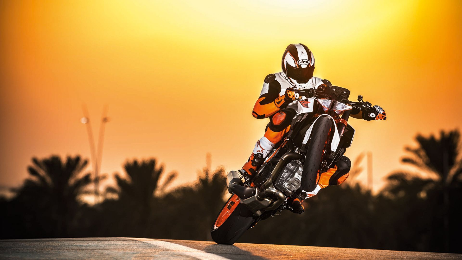 1920x1080 Full HD, HDTV, 1080p 16:9 KTM 990 Super Duke Wallpaper Free 1920x1080 High Quality Background