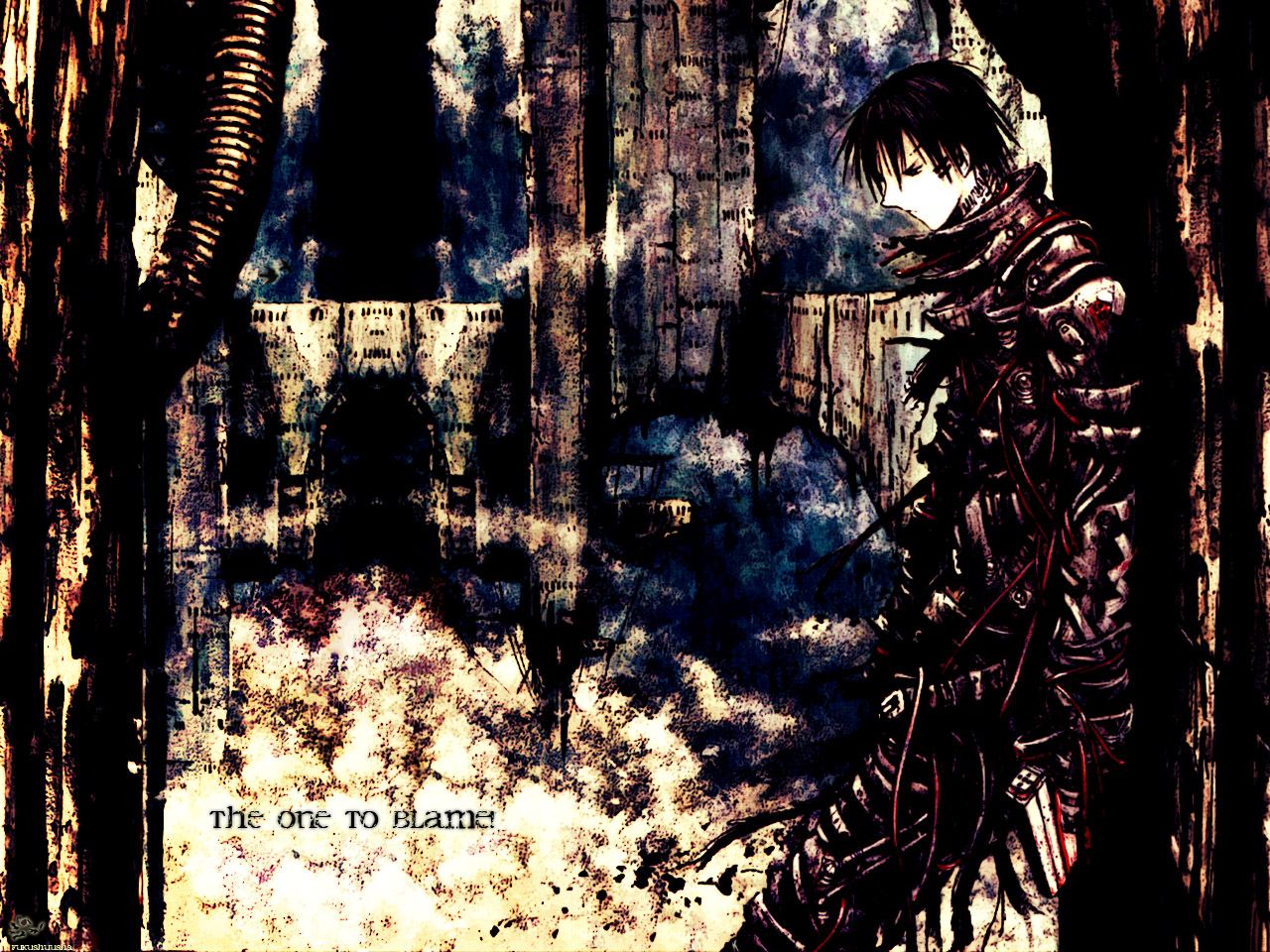 1280x960 Blame! Tsutomu by Nihei Tsutomu Anime Image Board