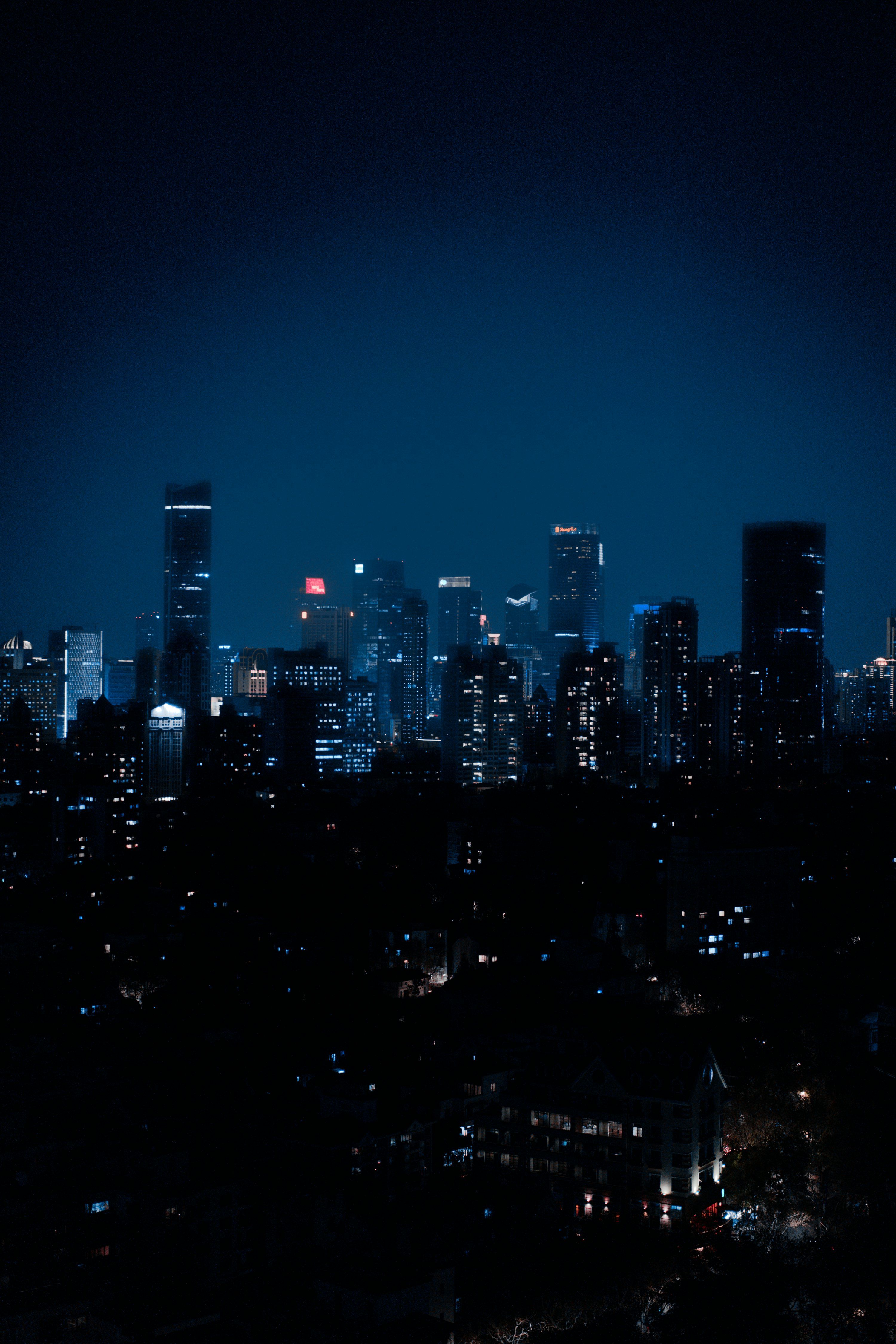 3000x4498 Building Night Picture. Download Free Image