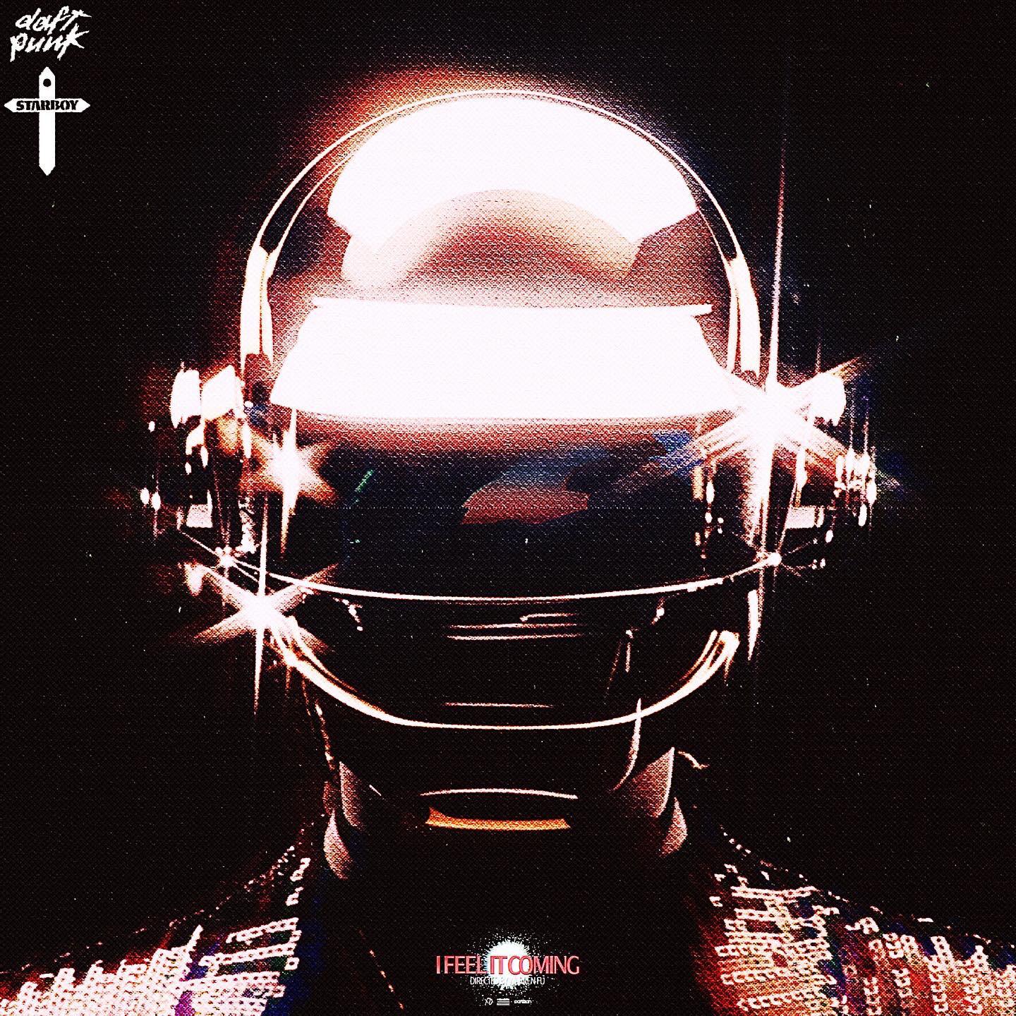 1440x1440 Concept cover art for “I Feel It Coming” with The Weeknd