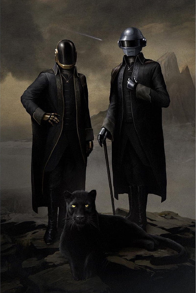 800x1196 End Of An Era Daftpunk, Daft Punk, Music, Helmet, HD Wallpaper