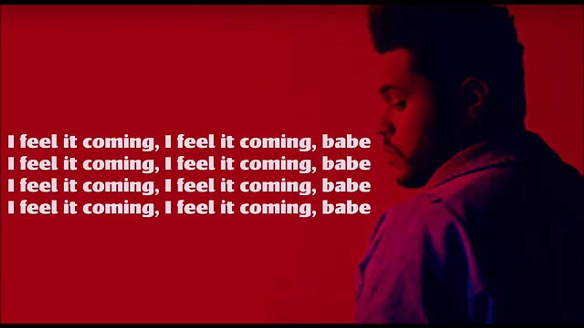 1920x1080 The Weeknd Feel It Coming (Lyrics Video) ft. Daft Punk (COVER)