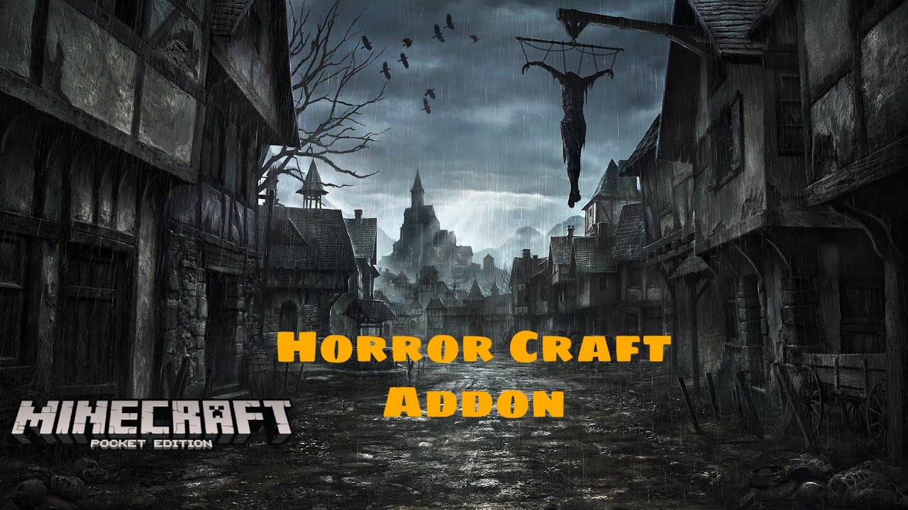 1280x720 Minecraft PE: Horror Craft Addon