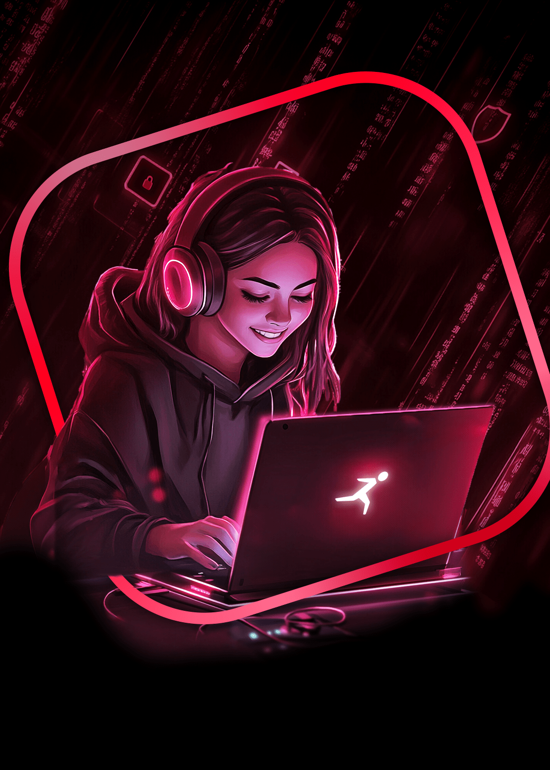1110x1553 Coder Girl Wallpaper