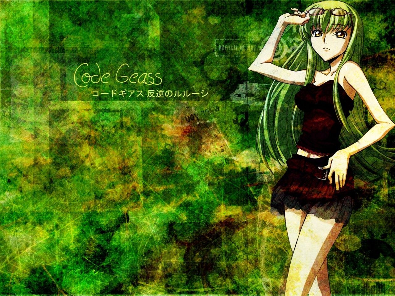 1280x960 anime, Code Geass, Anime Girls, C.C., Glasses Wallpaper HD / Desktop and Mobile Background