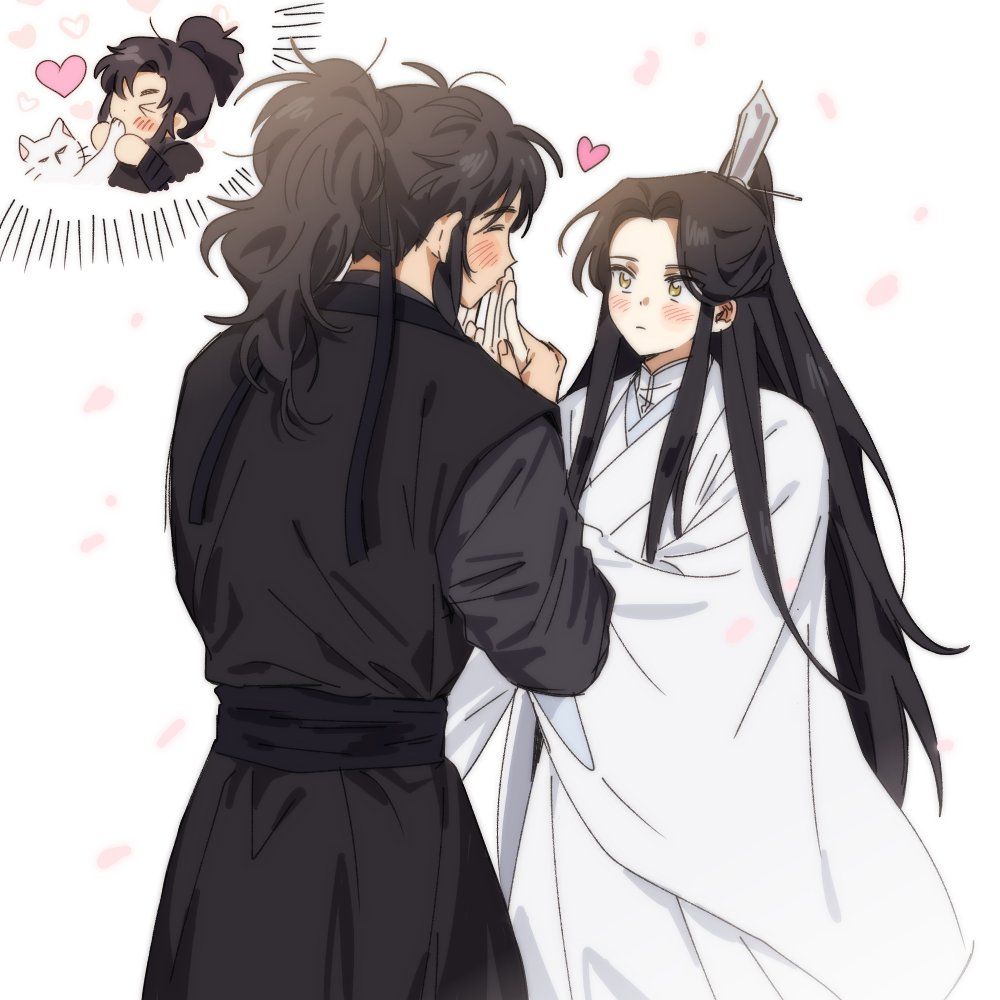 1000x1000 RanWan He Ta De Bai Mao Shizun by DAERYOOKBL Anime Image Board